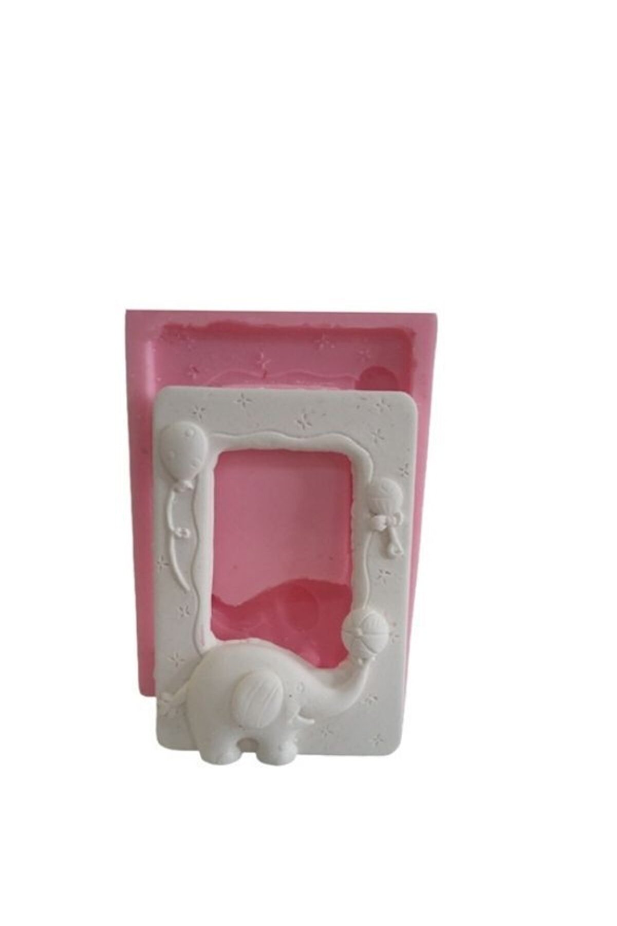 Kalıpcınızburada Fi̇lli̇ Bebek Çerçeve Si̇li̇kon Kalıp