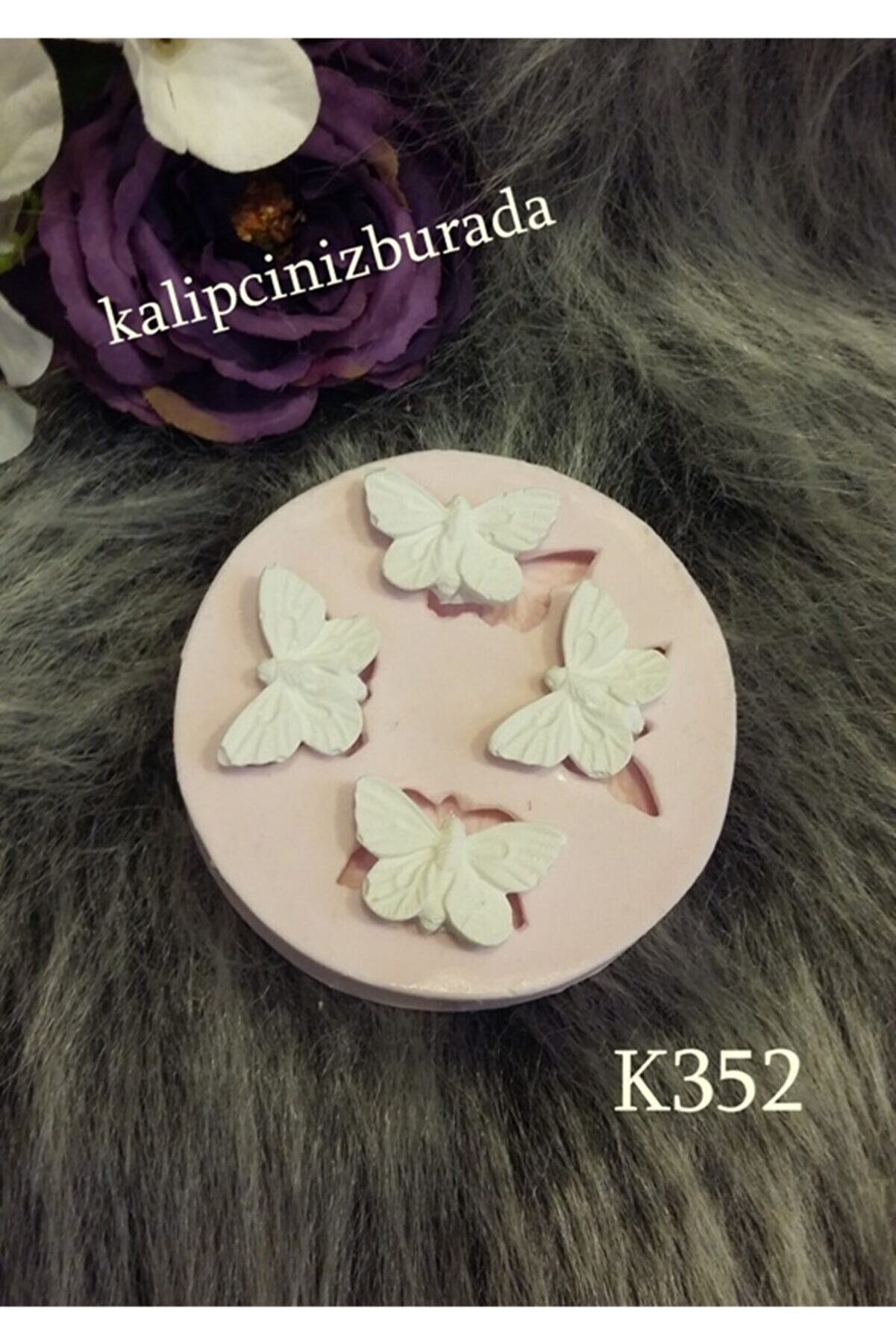 Kalıpcınızburada Kelebek Si̇li̇kon Kalıp