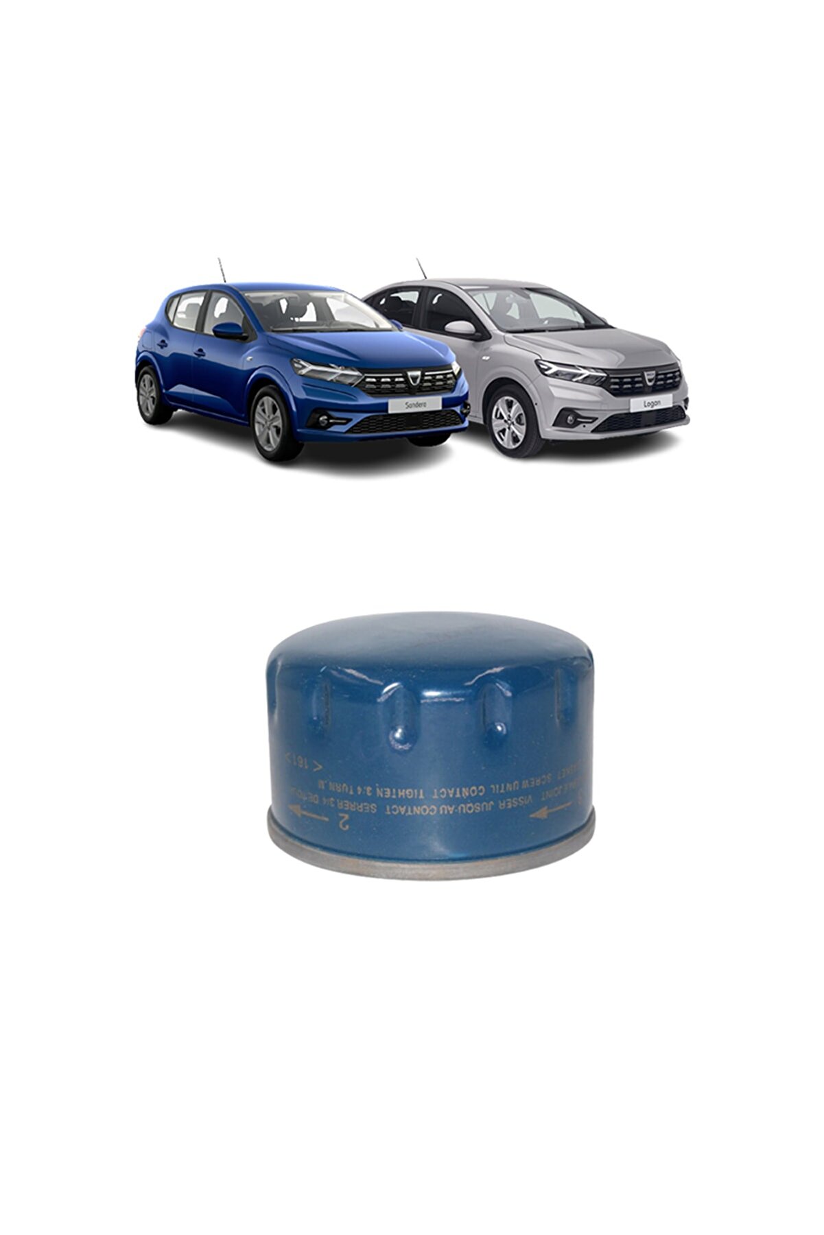 Daci̇a Logan Sandero 1.5 Dci̇ 4Lü Fi̇ltre Seti̇ 2010-2012