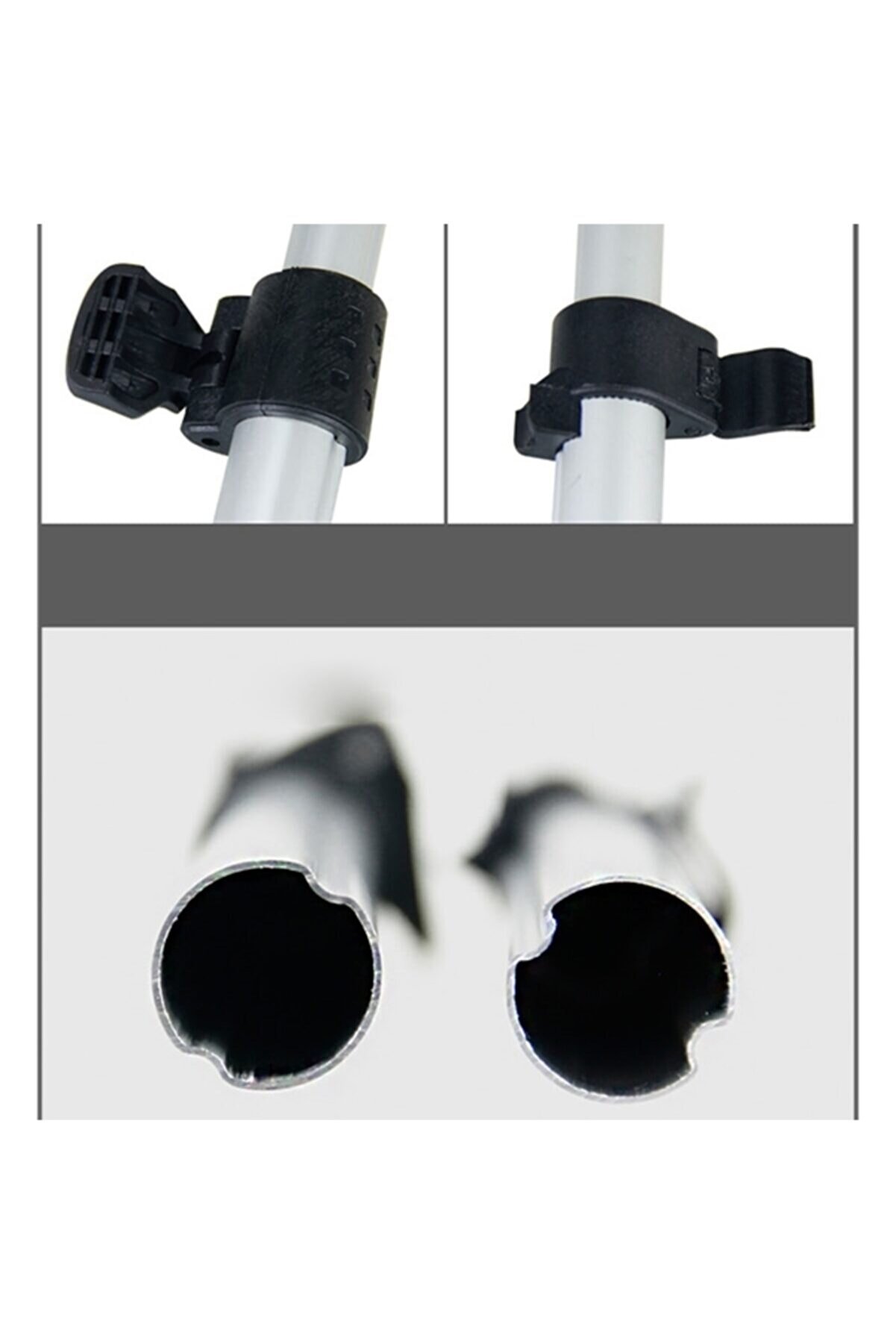 Ergonomi̇k Cep Telefonu Ve Kamera Tri̇podu Tel Tutucu Stant (45Cm)