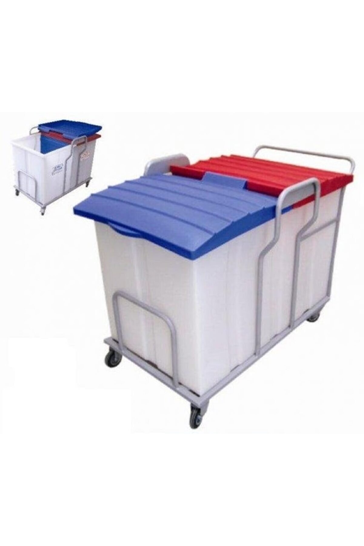 Ocakmed Ki̇rli̇ Temi̇z Çamaşır Taşıma Arabası 460 Lt