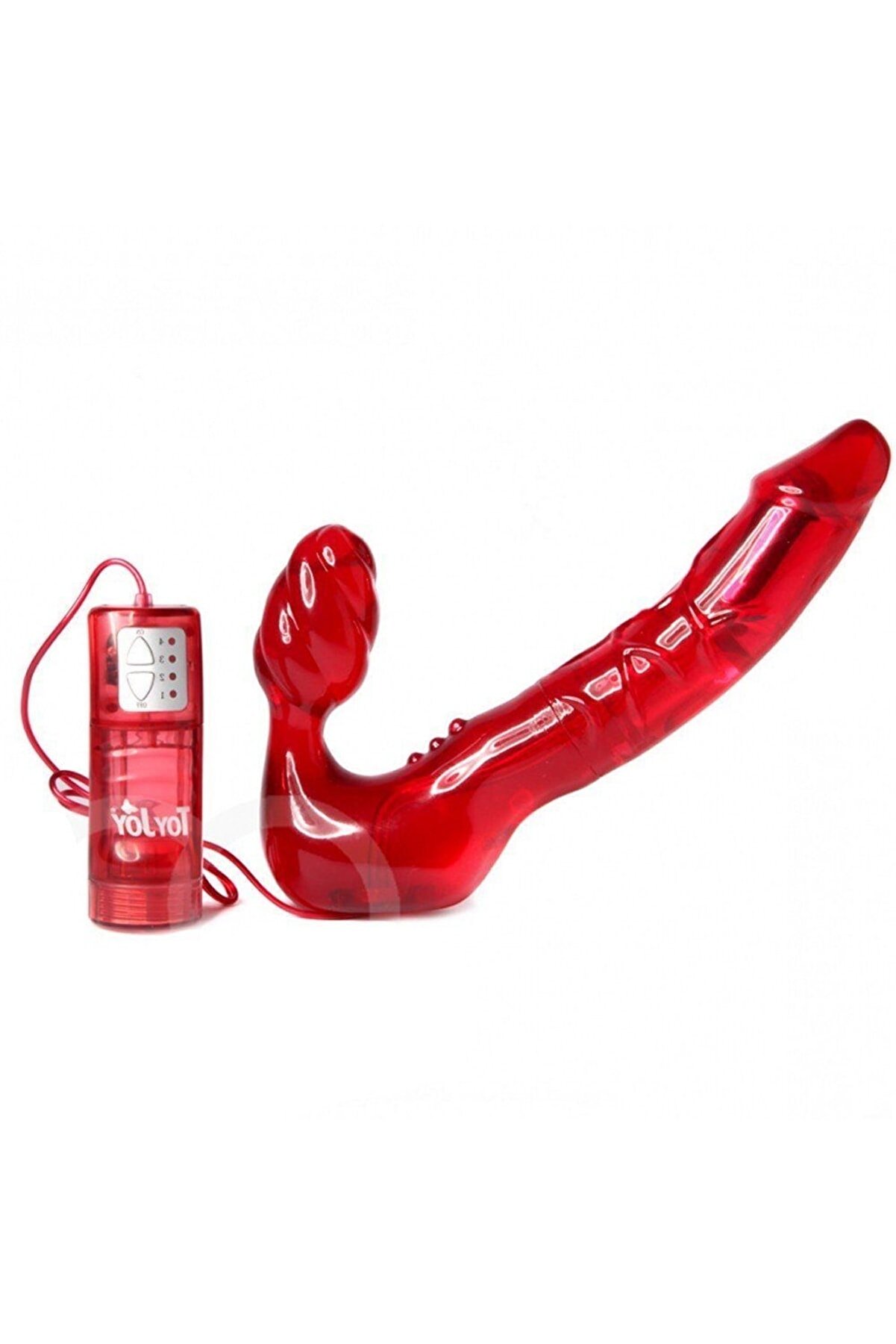 Meyrabest Kullanmı Kolay Toy Joy Ti̇treşi̇mli̇ Double Di̇ldo-V605