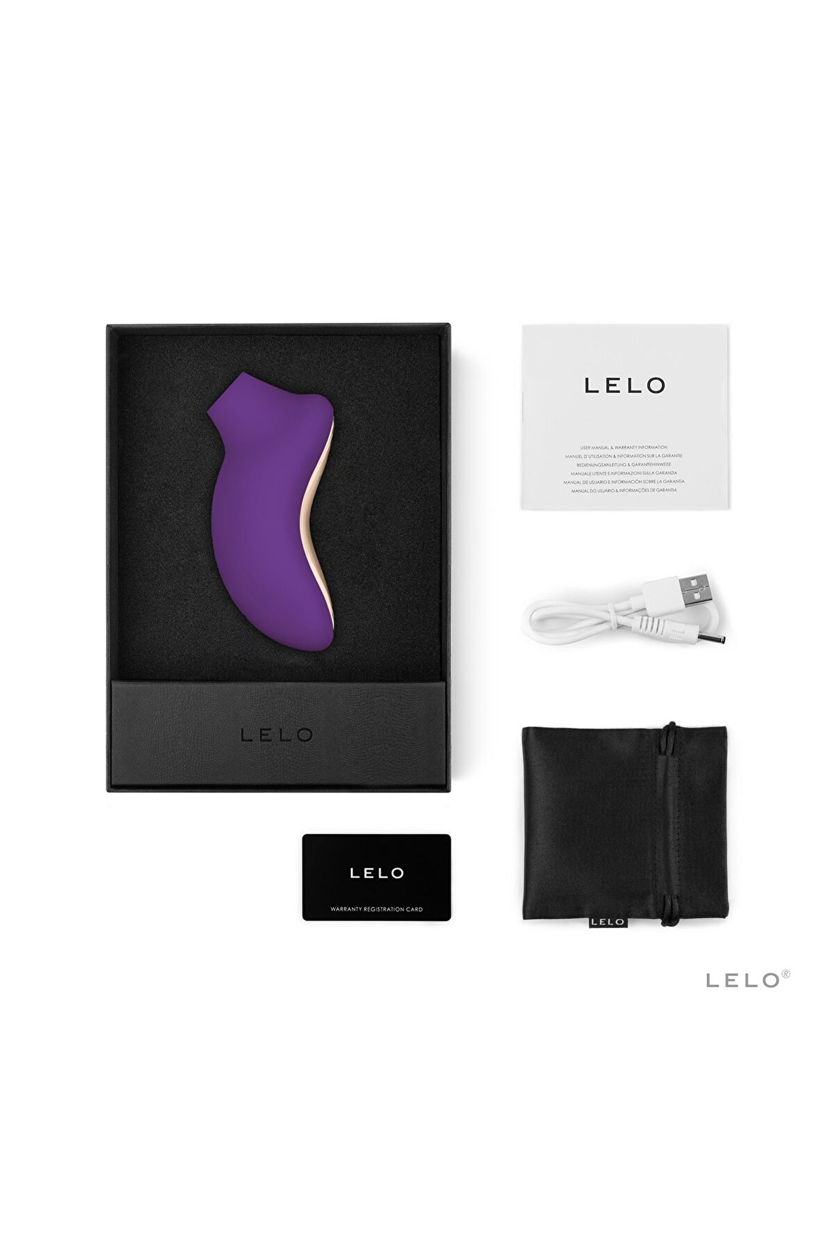 Lelo Sona 2 Crui̇se Soni̇c Cli̇toral Massager Purple