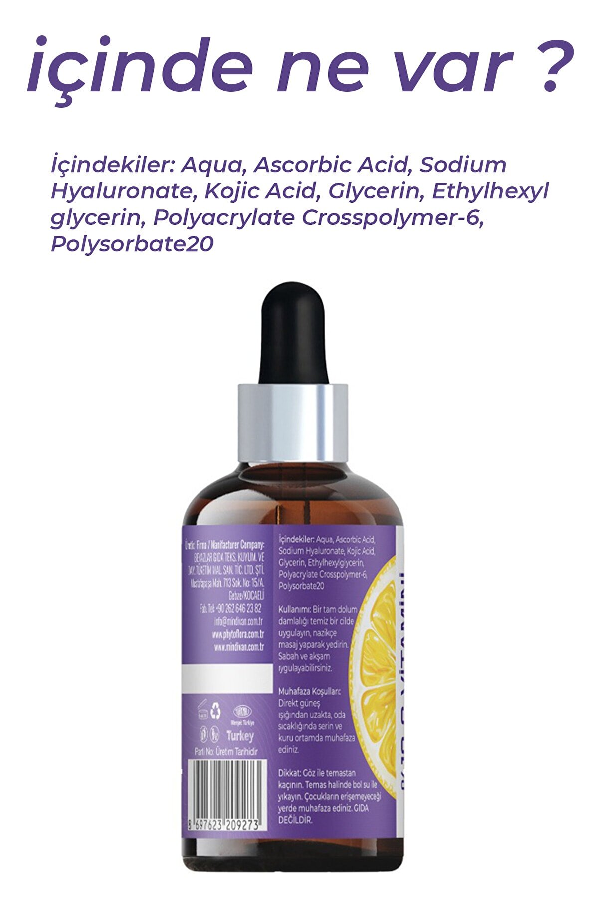 %10 C Vi̇tami̇ni̇ Ci̇lt Leke Serumu 30 Ml