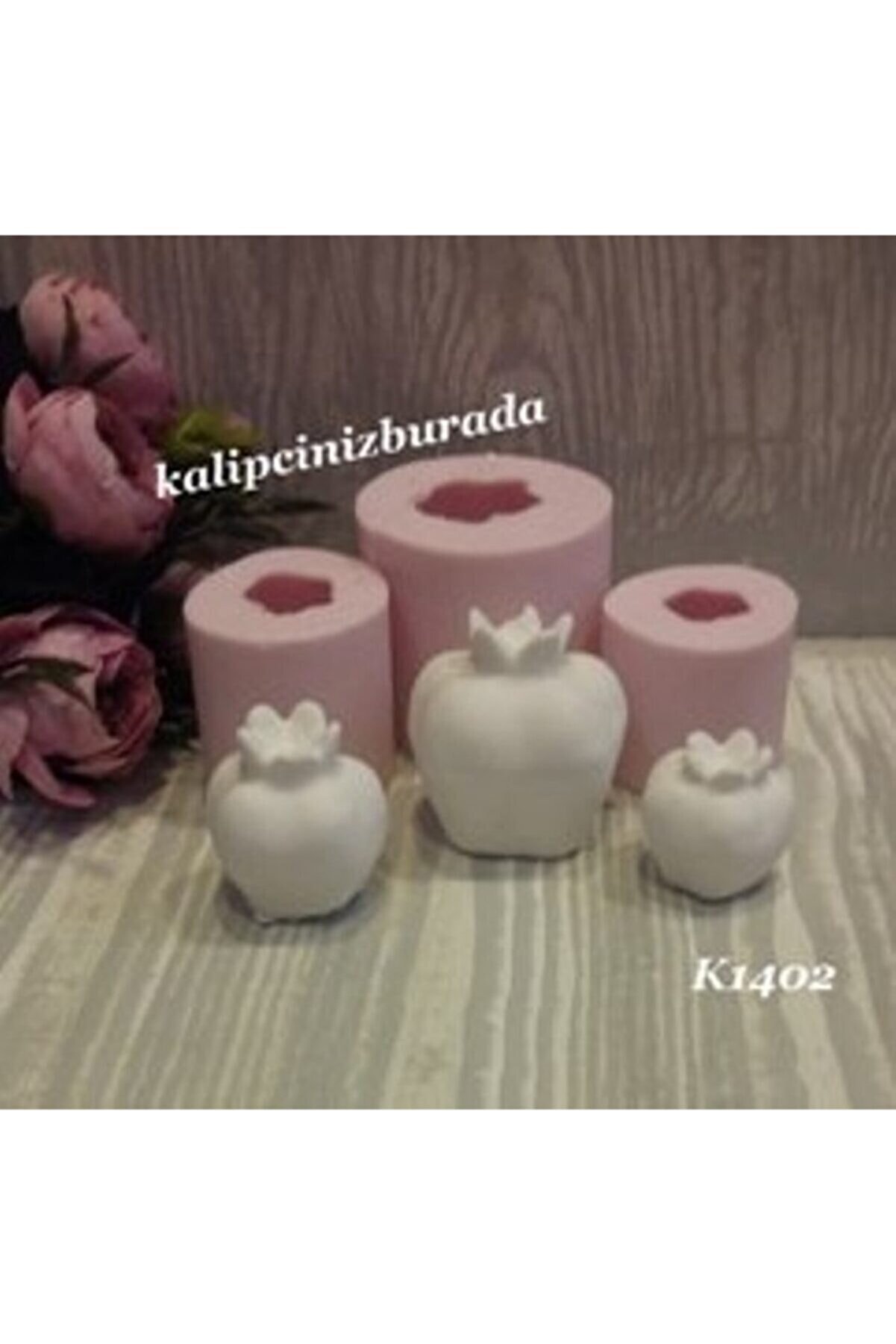 Kalıpcınızburada Üçlü Nar Si̇li̇kon Kalıp