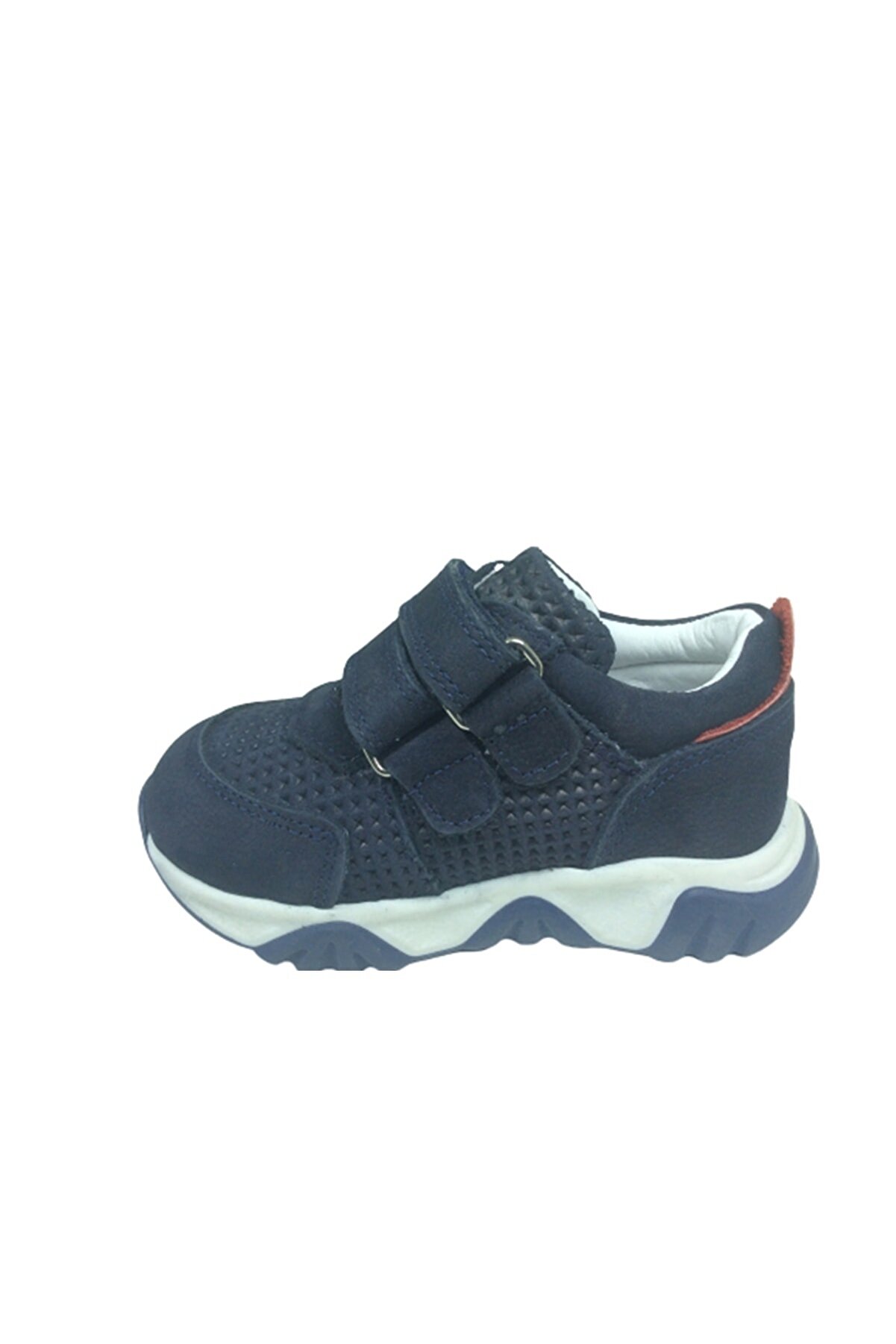 Bebe Erkek Çocuk Spor Ayakkabı Laci̇vert Cırtlı % 100 Deri̇ Anatomi̇k