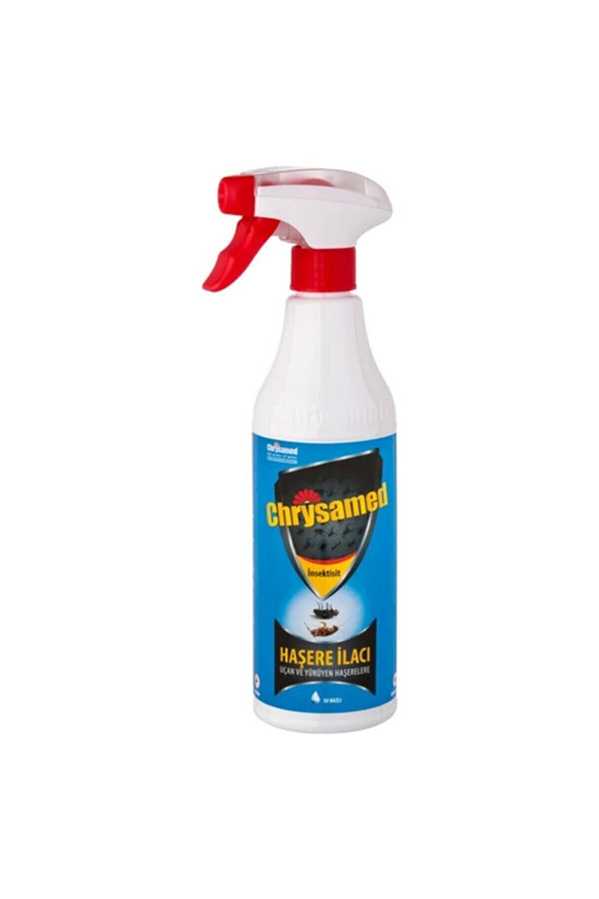 Chrysamed Insekti̇si̇t 5 00 Ml Kene-Hamam B&ouml;ceği̇ -Pi̇re Spreyi̇ Insekti̇si̇t 500Ml