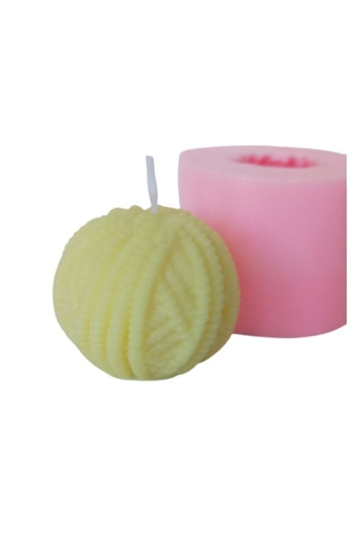 Kalıpcınızburada Örgü Mum Si̇li̇kon Kalıp