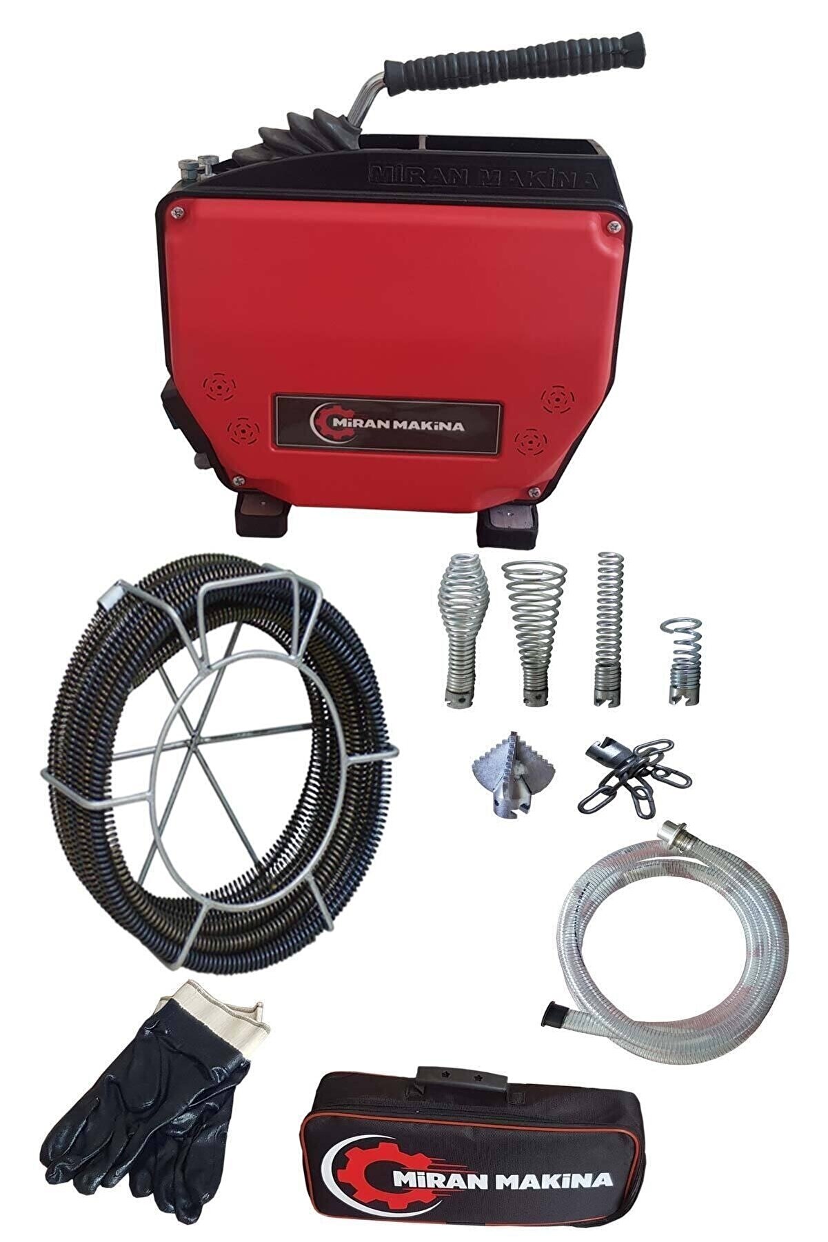 Mi̇ran Tıkalı Kanal Gi̇der Açma Maki̇nesi̇ Tekli̇ Set