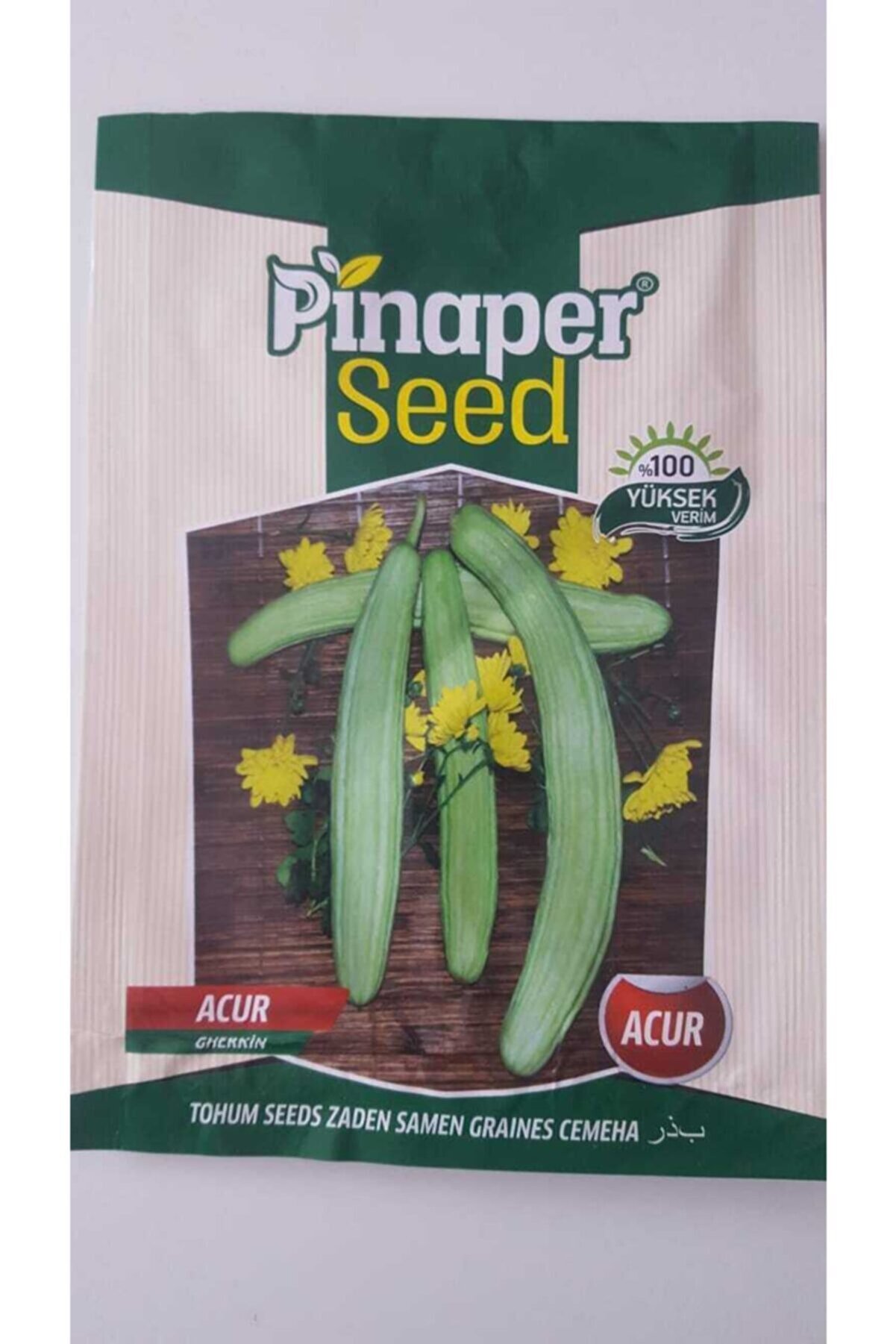 Pi̇naper Seed Acur Tohumu 1 Paket %100 Y&uuml;ksek Veri̇mli̇di̇r.