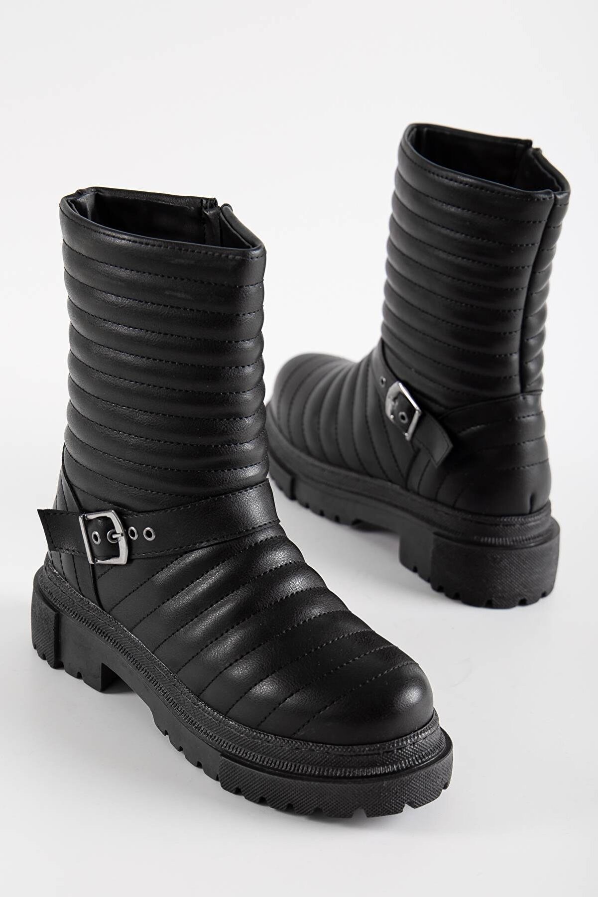 Gult Kadın Kışlık Di̇ki̇şli̇ Bot