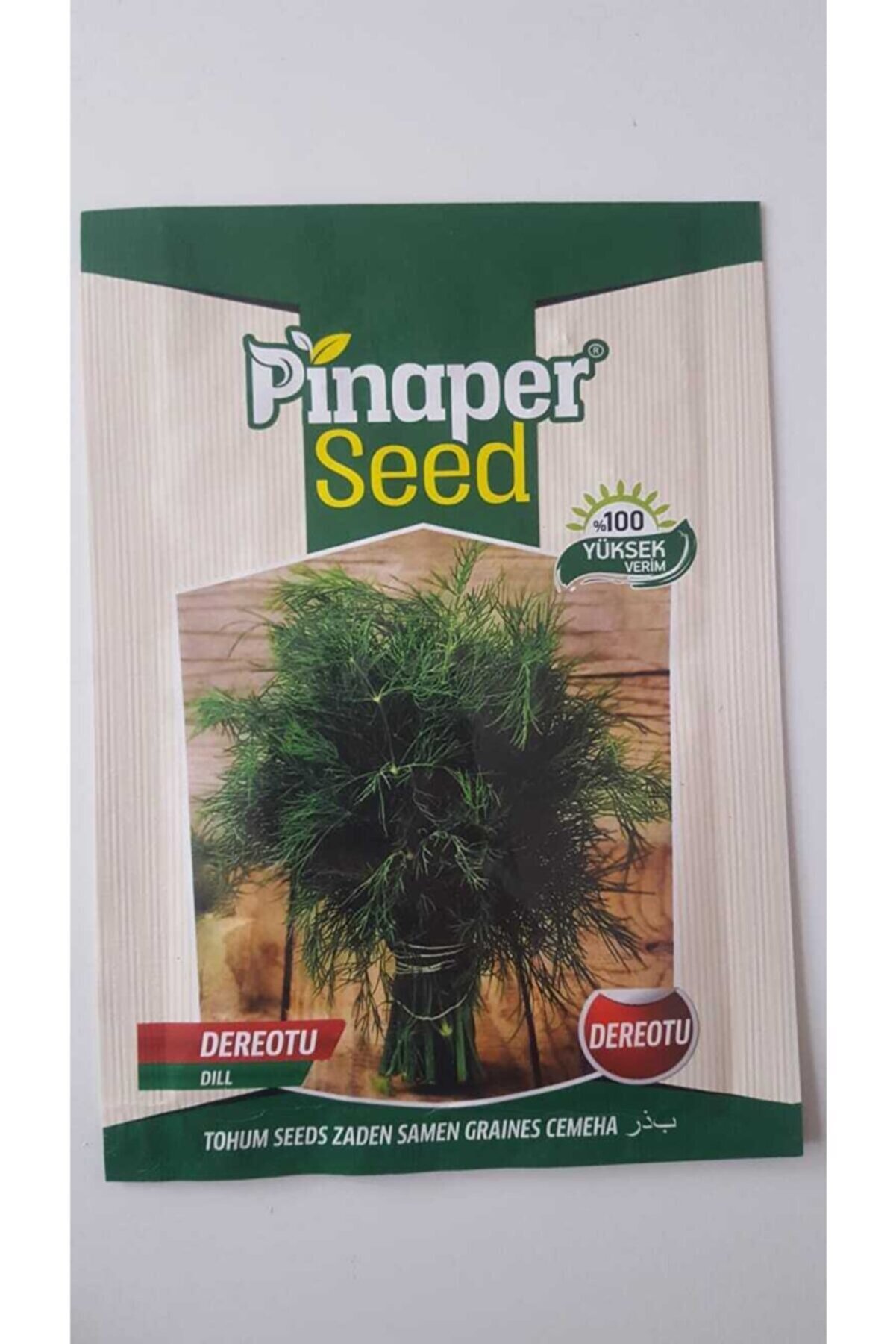 Pi̇naper Seed Dereotu Tohumu 1 Paket %100 Y&uuml;ksek Veri̇mli̇di̇r.