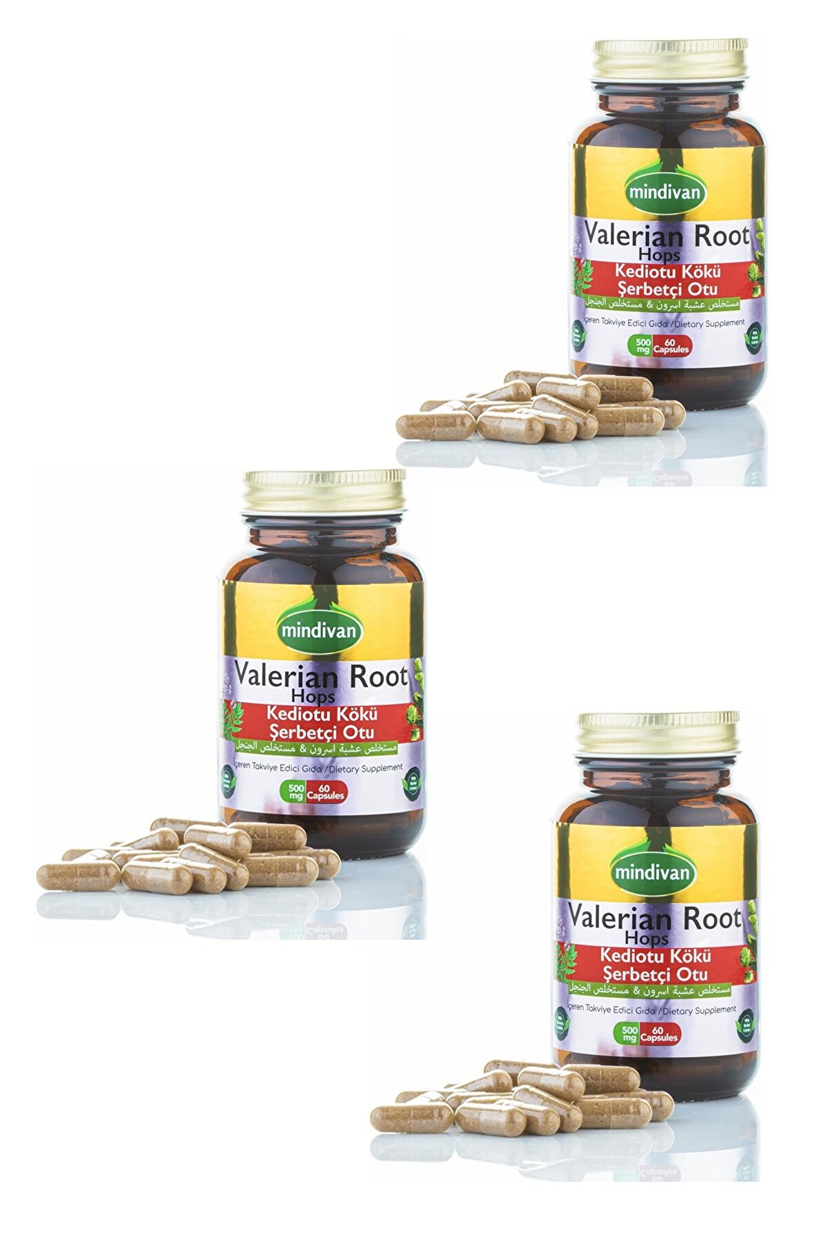 Mindivan Kedi Otu Ekstresi - Şerbetçi Otu Ekstresi x 3 Adet