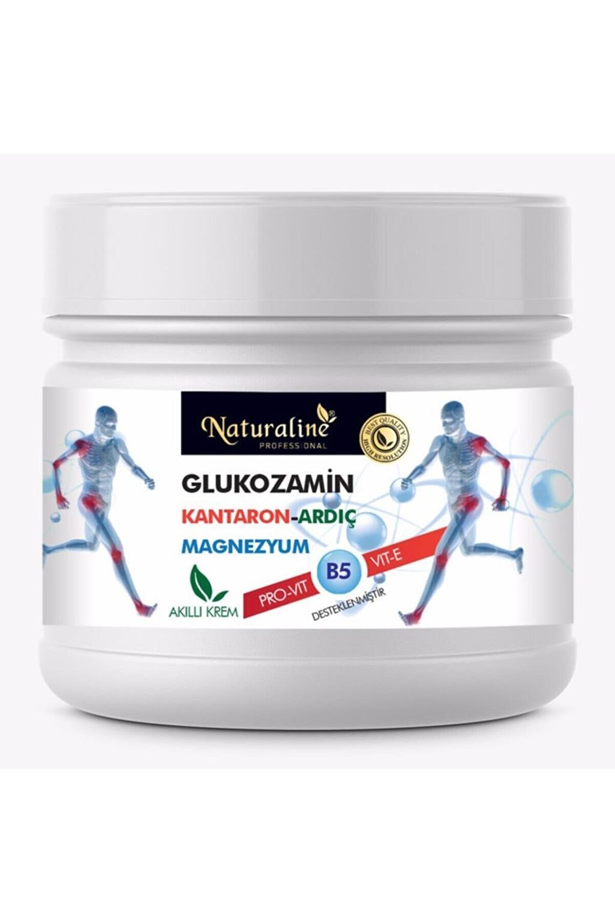 Naturaline Glucosamine (GLUKOZAMİN) Kantaron Ardıç Magnezyum Akıllı Krem 250 ml