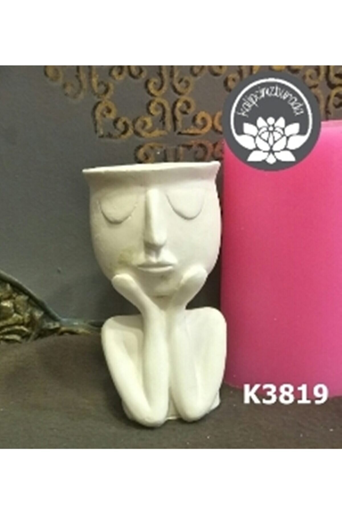 Kalıpcınızburada Düşünen Saksı Si̇li̇kon Kalıp