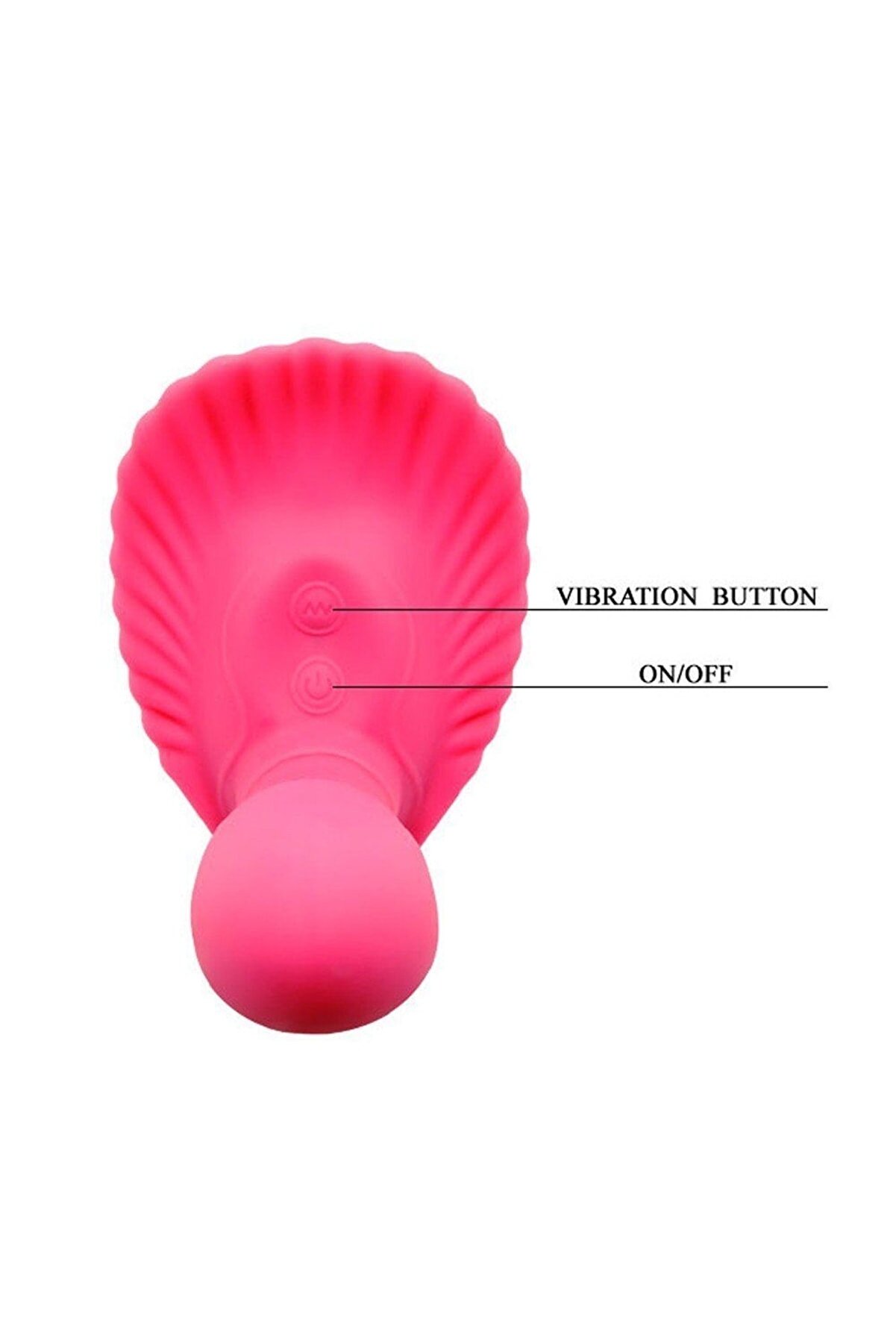 Erox Pretty Love Fancy Clamshell 30 Modlu Uzaktan Kumandalı Vi̇brat&ouml;r