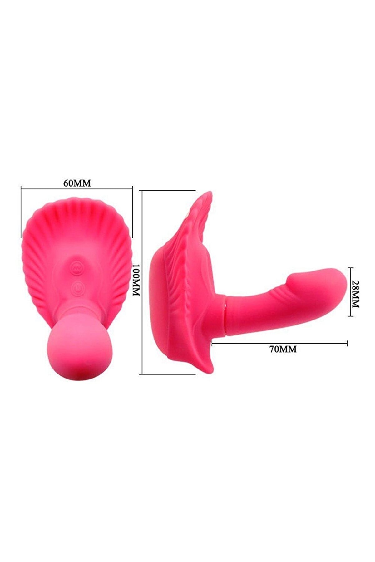 Erox Pretty Love Fancy Clamshell 30 Modlu Uzaktan Kumandalı Vi̇brat&ouml;r