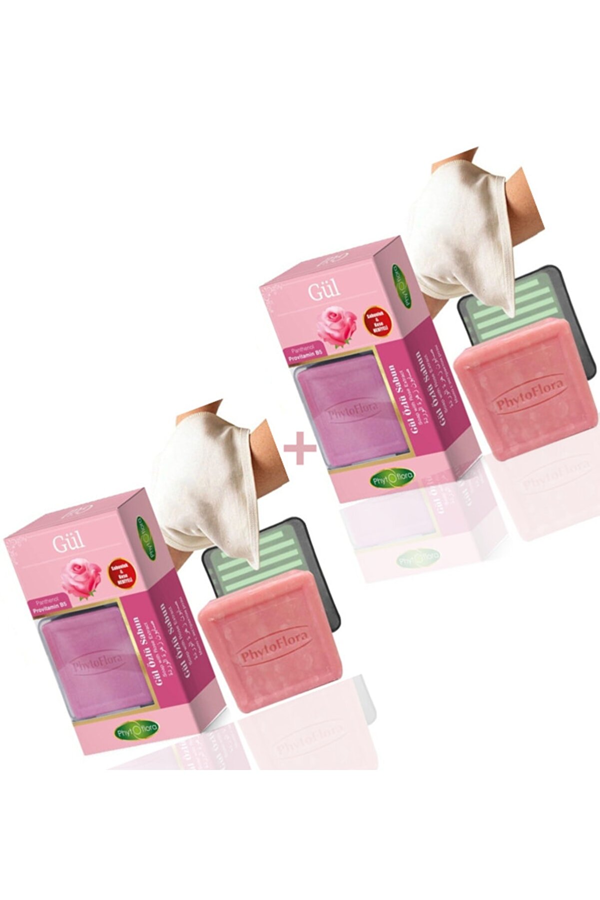 Phytoflora Gül Özlü Sabun 125 gr 2 Adet