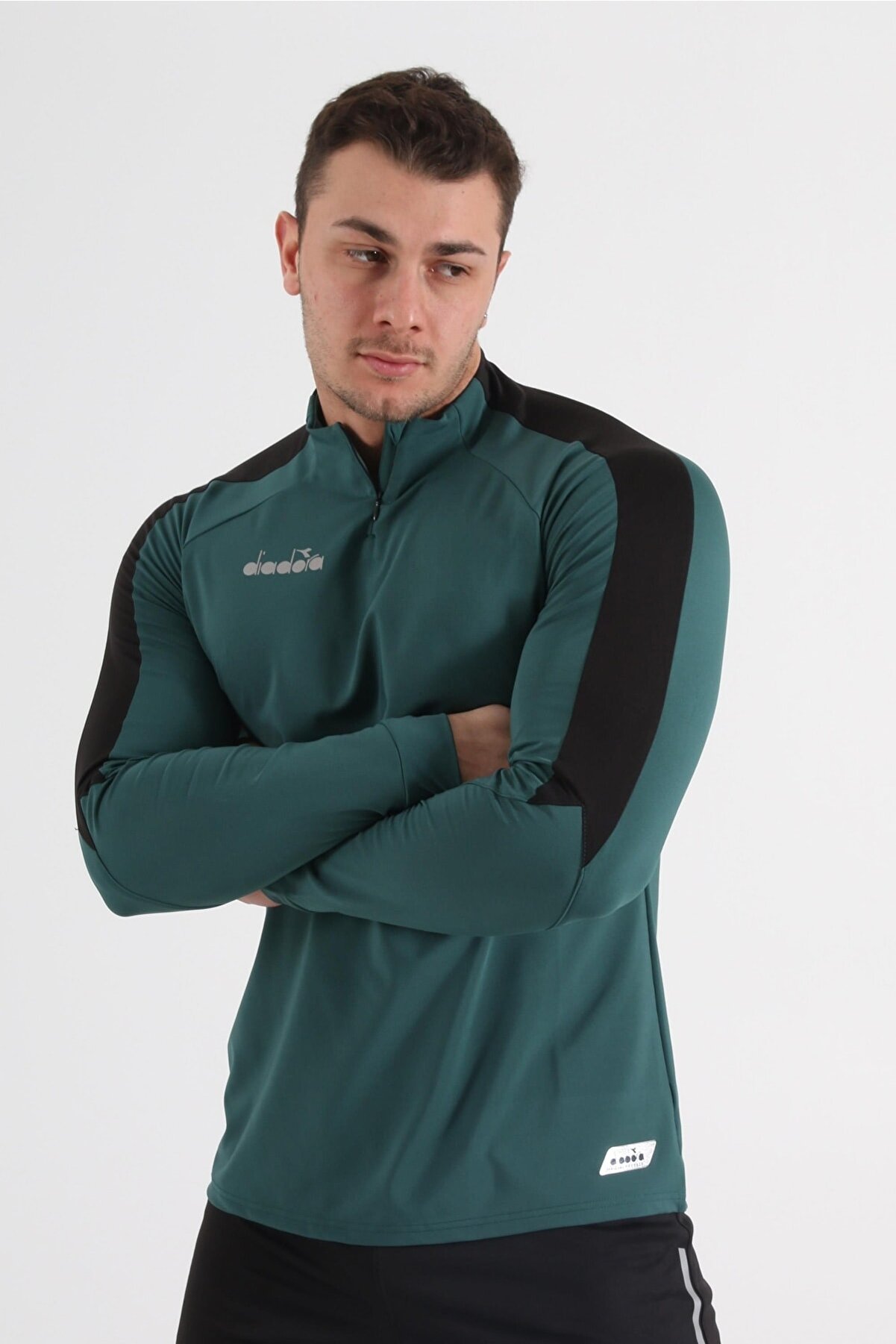 Di̇adora Mundi̇al 21 Antrenman Eşofmanı Tek Üst Koyu Yeşi̇l 260 Gr)