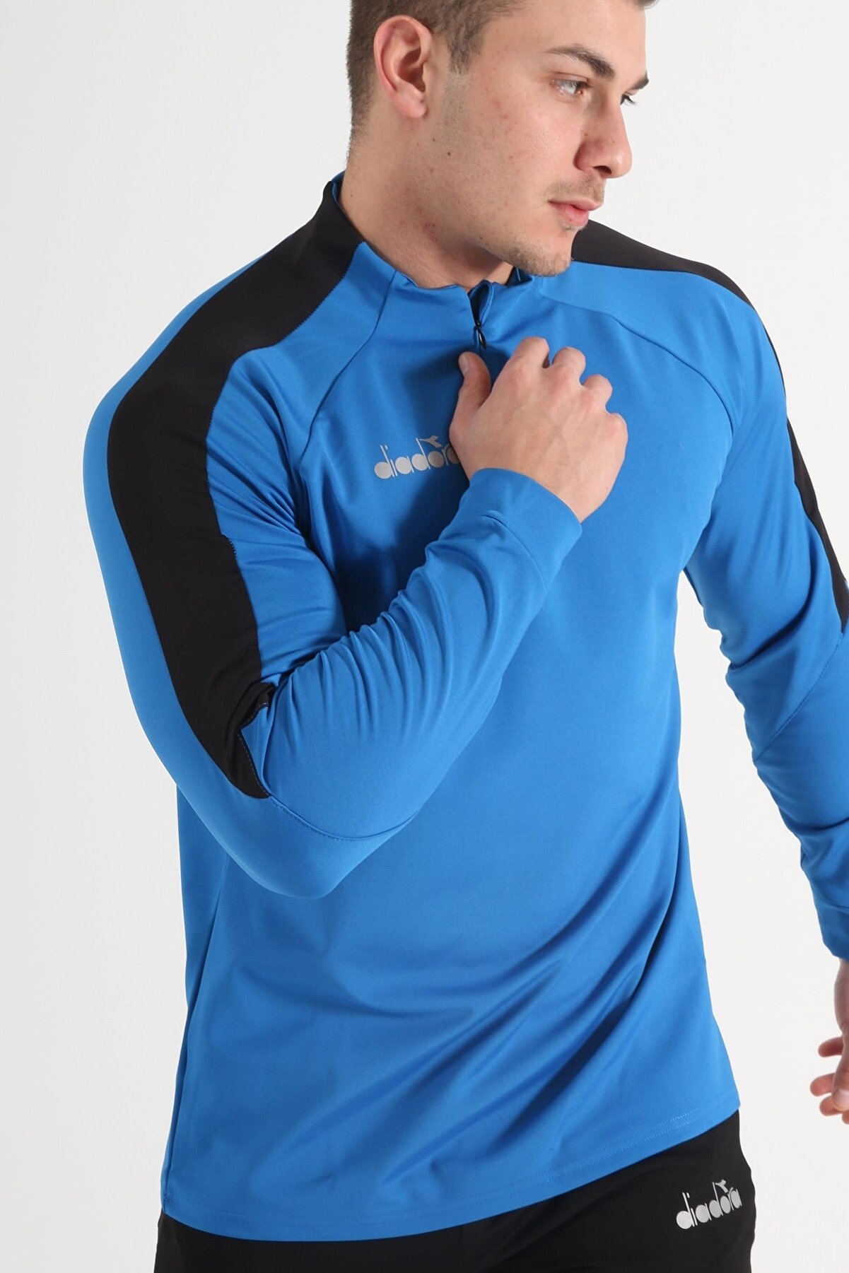 Di̇adora Mundi̇al 21 Antrenman Eşofmanı Tek Üst Mavi̇ (220 Gr)