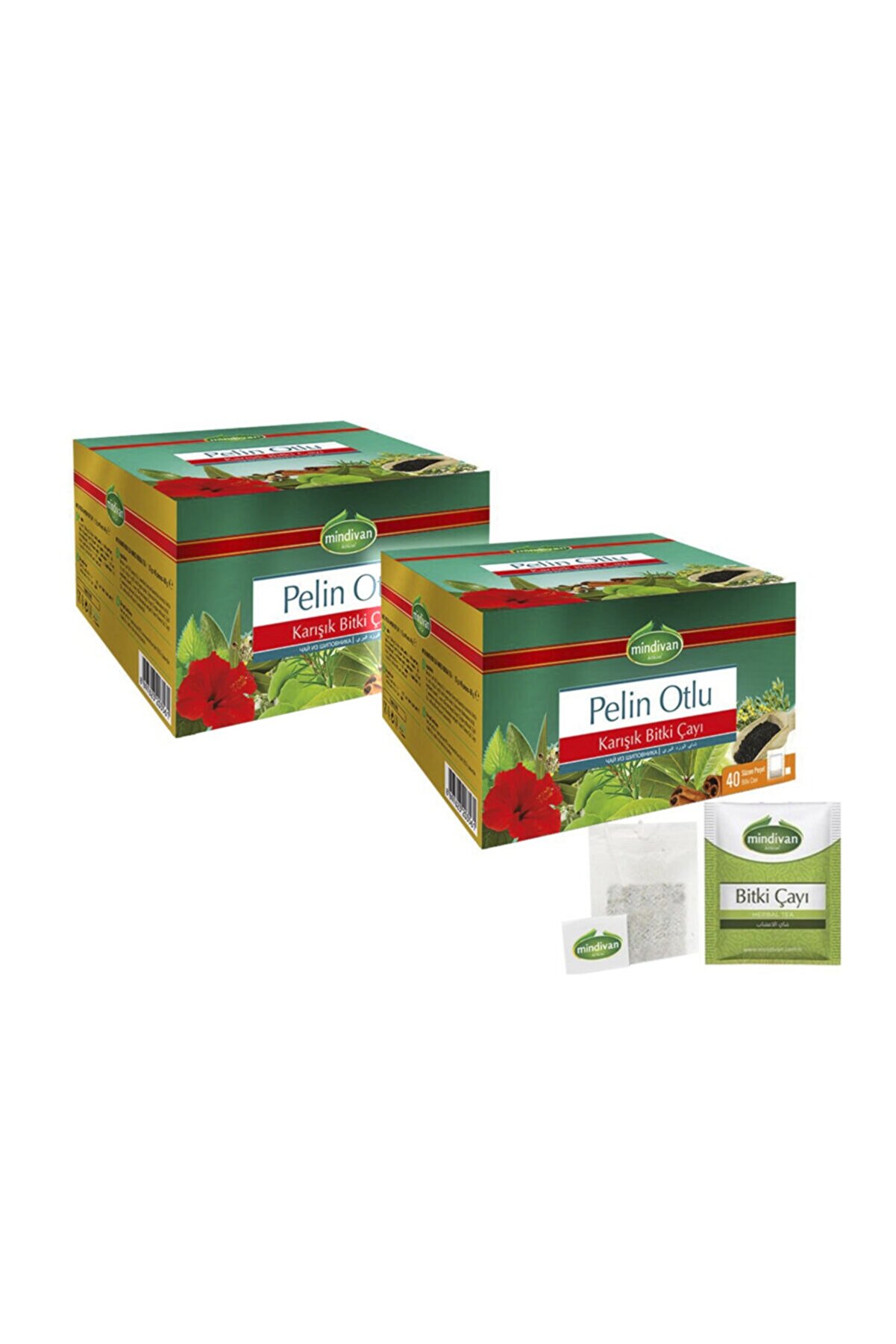Peli̇n Otlu Çay Süzen Poşet X2 Adet  40 Lı