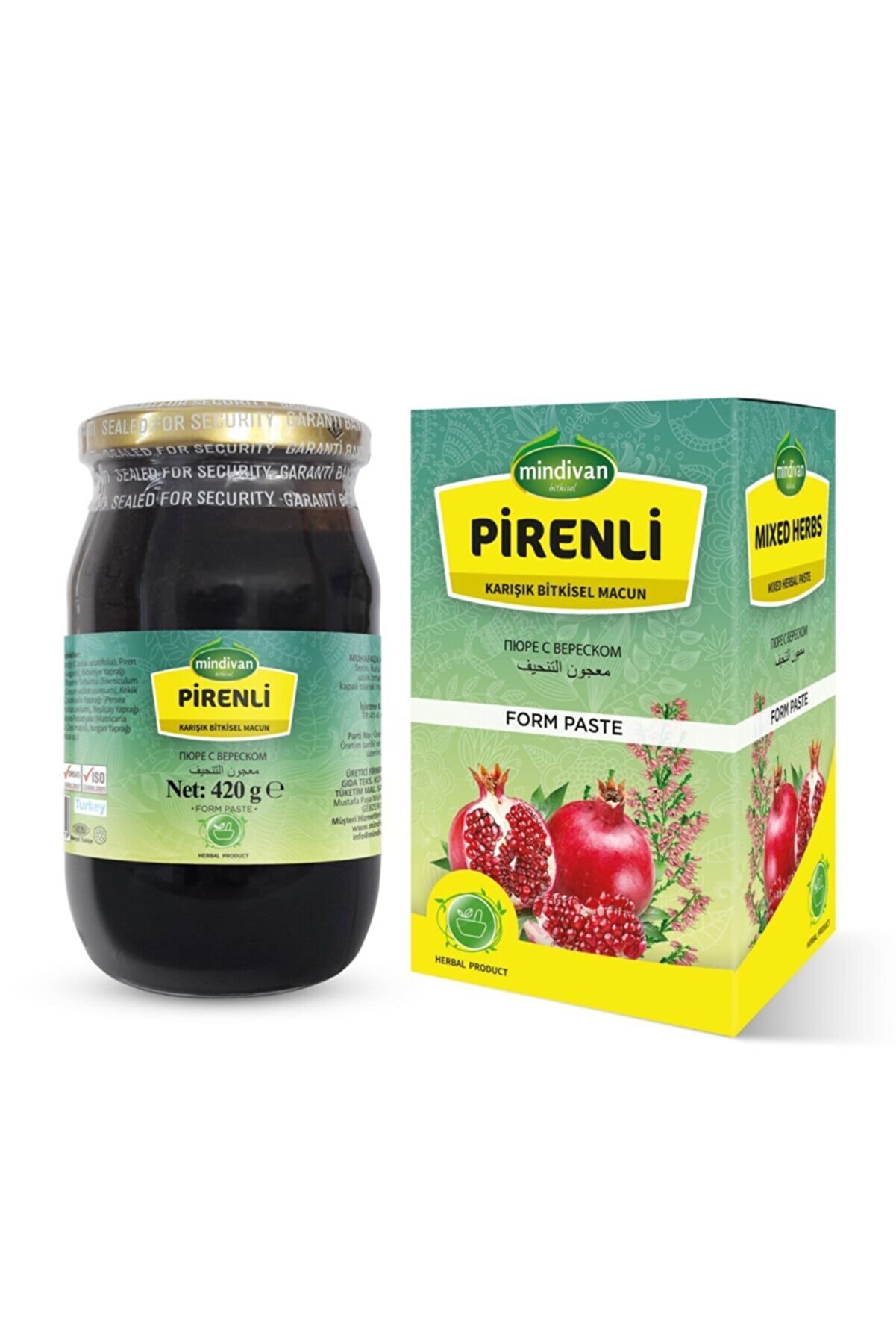 Pi̇renli̇ Form Bi̇tki̇sel Bal Karışımı 420 Gr