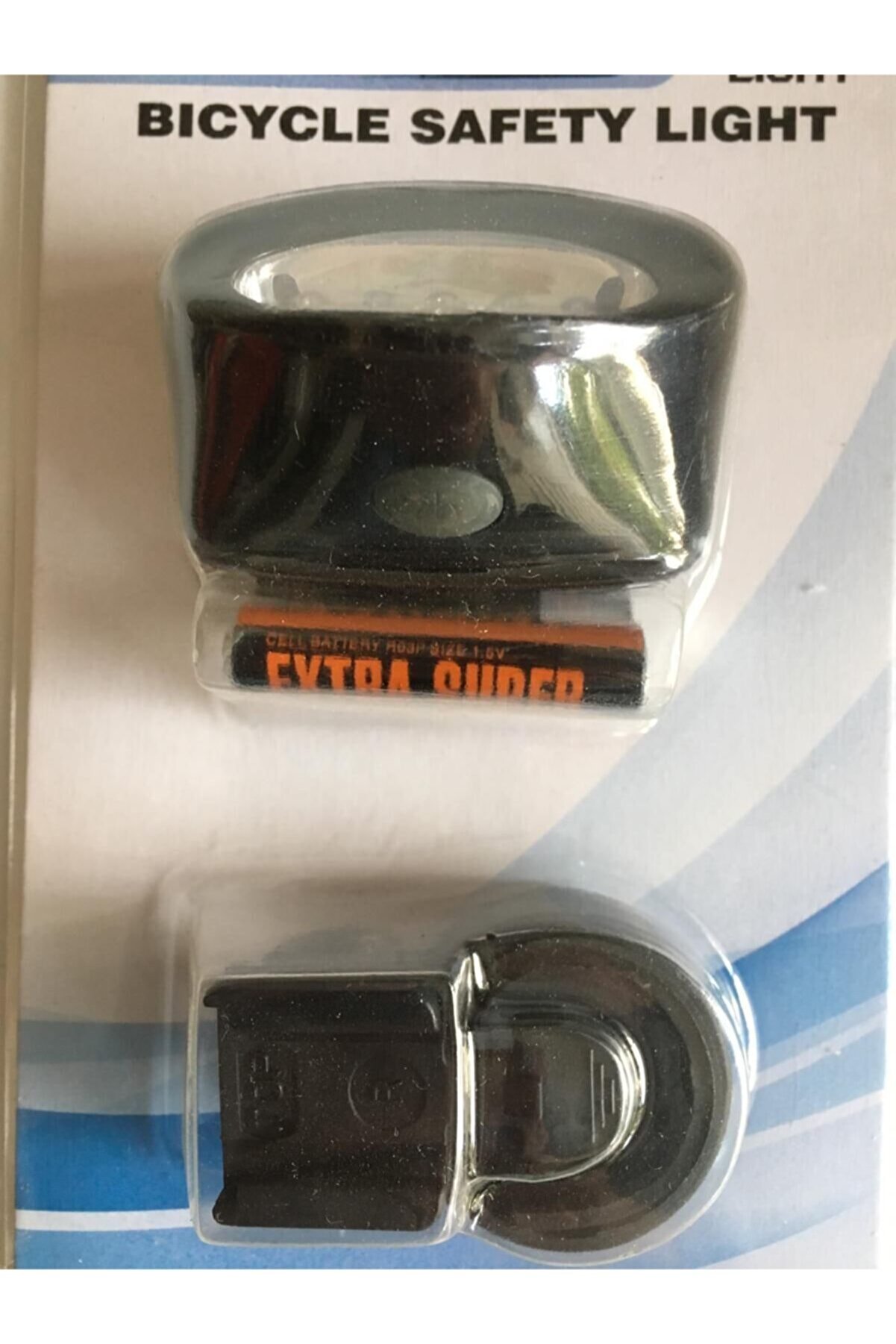 OEM Bisiklet 5 Ledli 3 Fonksiyonlu Pilli Arka Stop Pilleri Ile Beraber