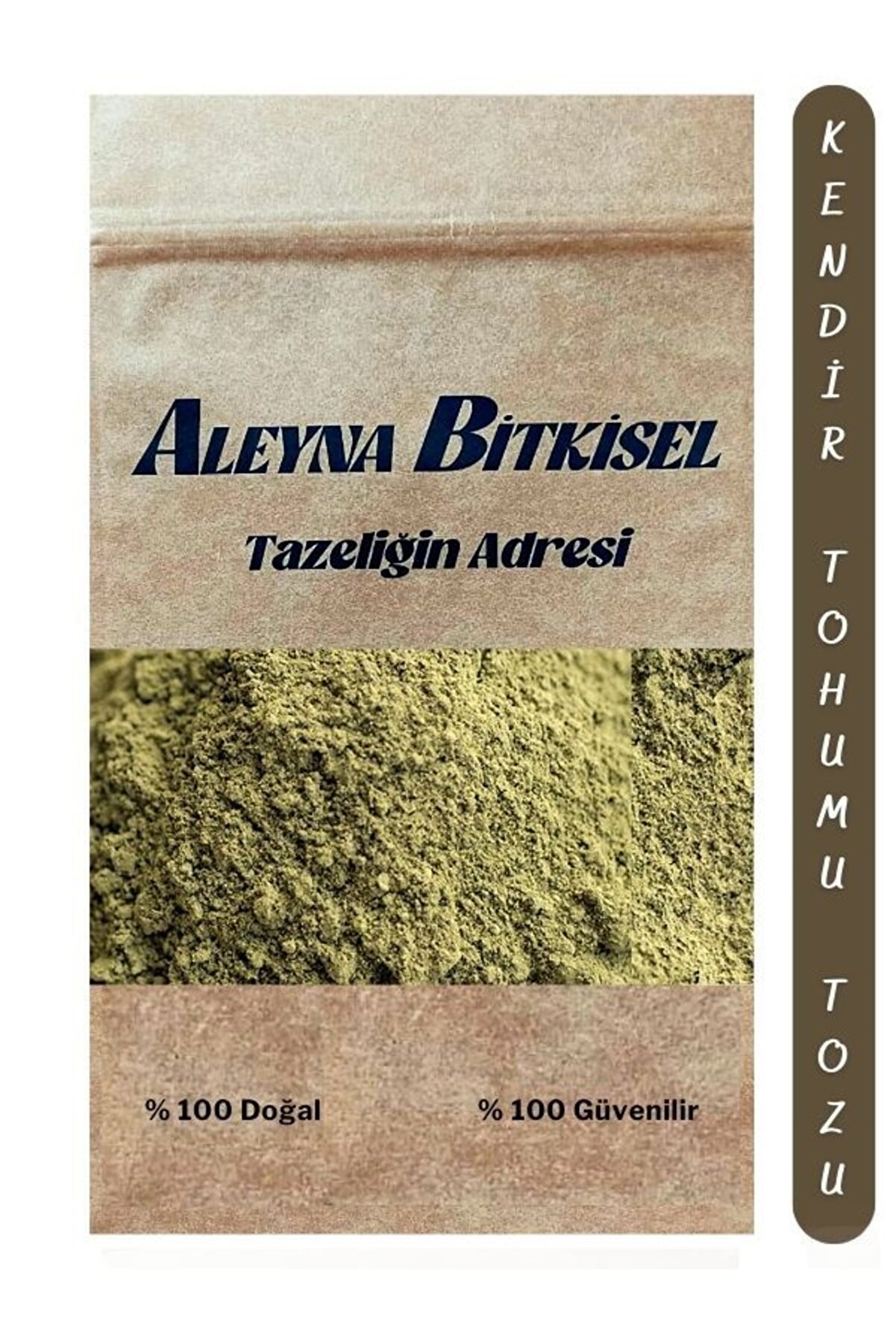 Aleyna Bitkisel Kendir Tohumu Çedene-kenevir Tozu 500 G