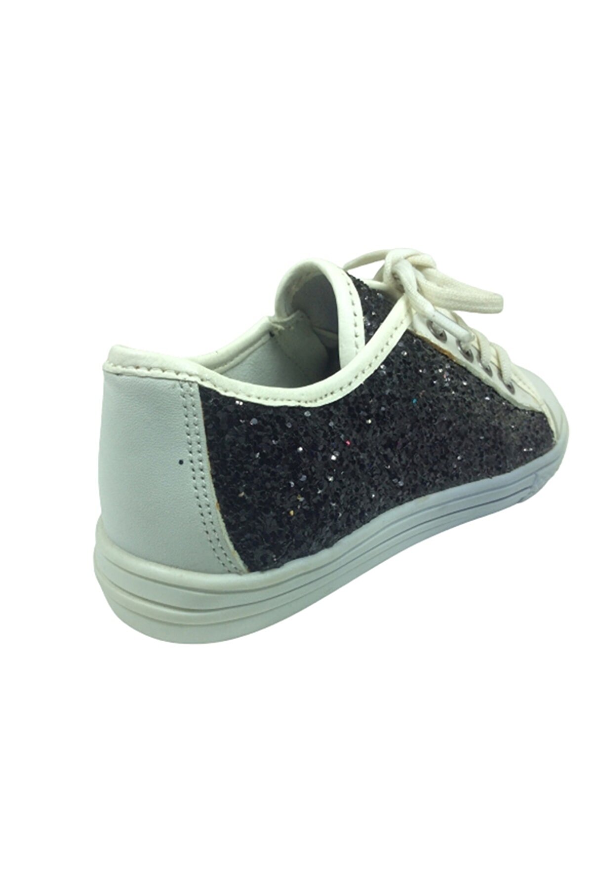 Ortopedi̇kal Tedi̇x Fi̇let Kız Çocuk Si̇yah Si̇mli̇convers Ayakkabı Haki̇ki̇ Deri̇ Anatomi̇k Ortopedi̇k