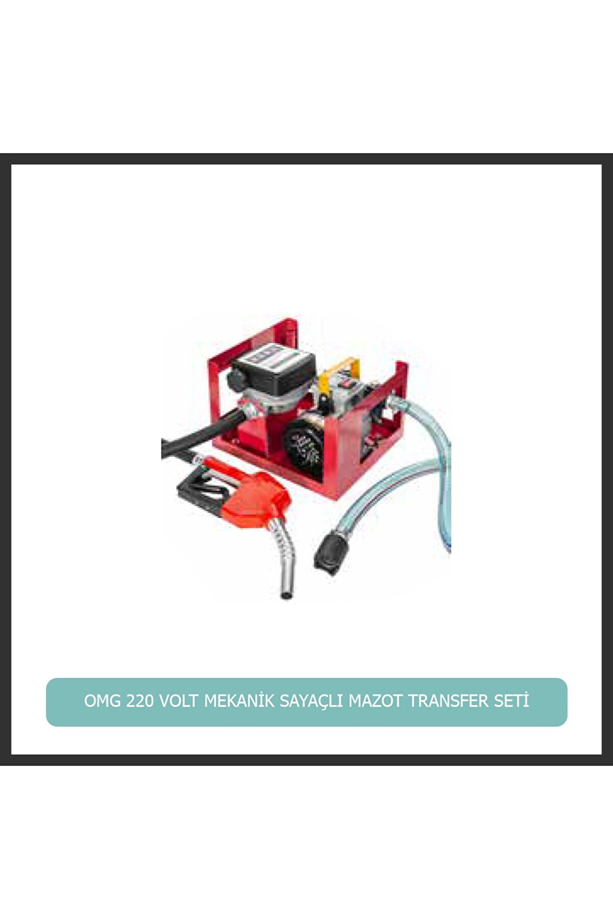 Kemos Omg 220 Volt Mekani̇k Sayaçlı Otomati̇k Mazot Transfer Seti̇
