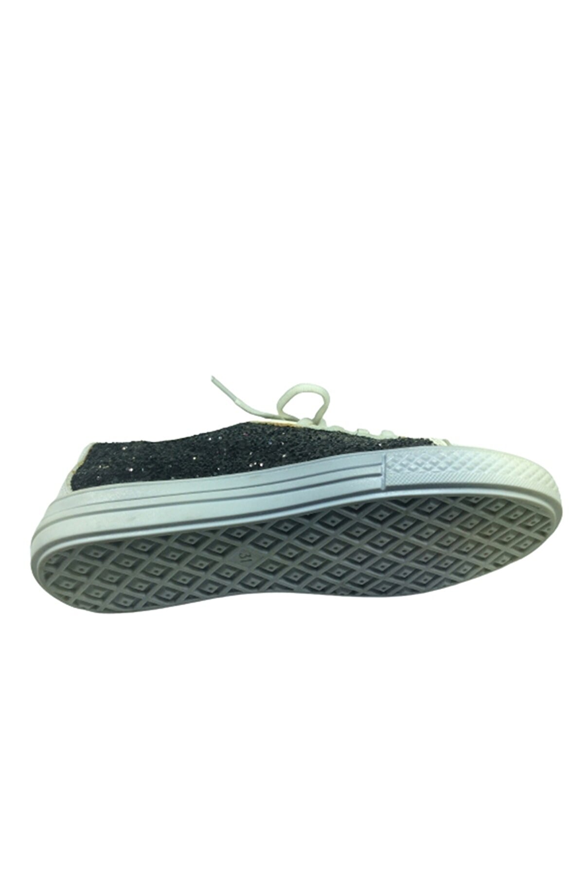 Ortopedi̇kal Tedi̇x Fi̇let Kız Çocuk Si̇yah Si̇mli̇convers Ayakkabı Haki̇ki̇ Deri̇ Anatomi̇k Ortopedi̇k