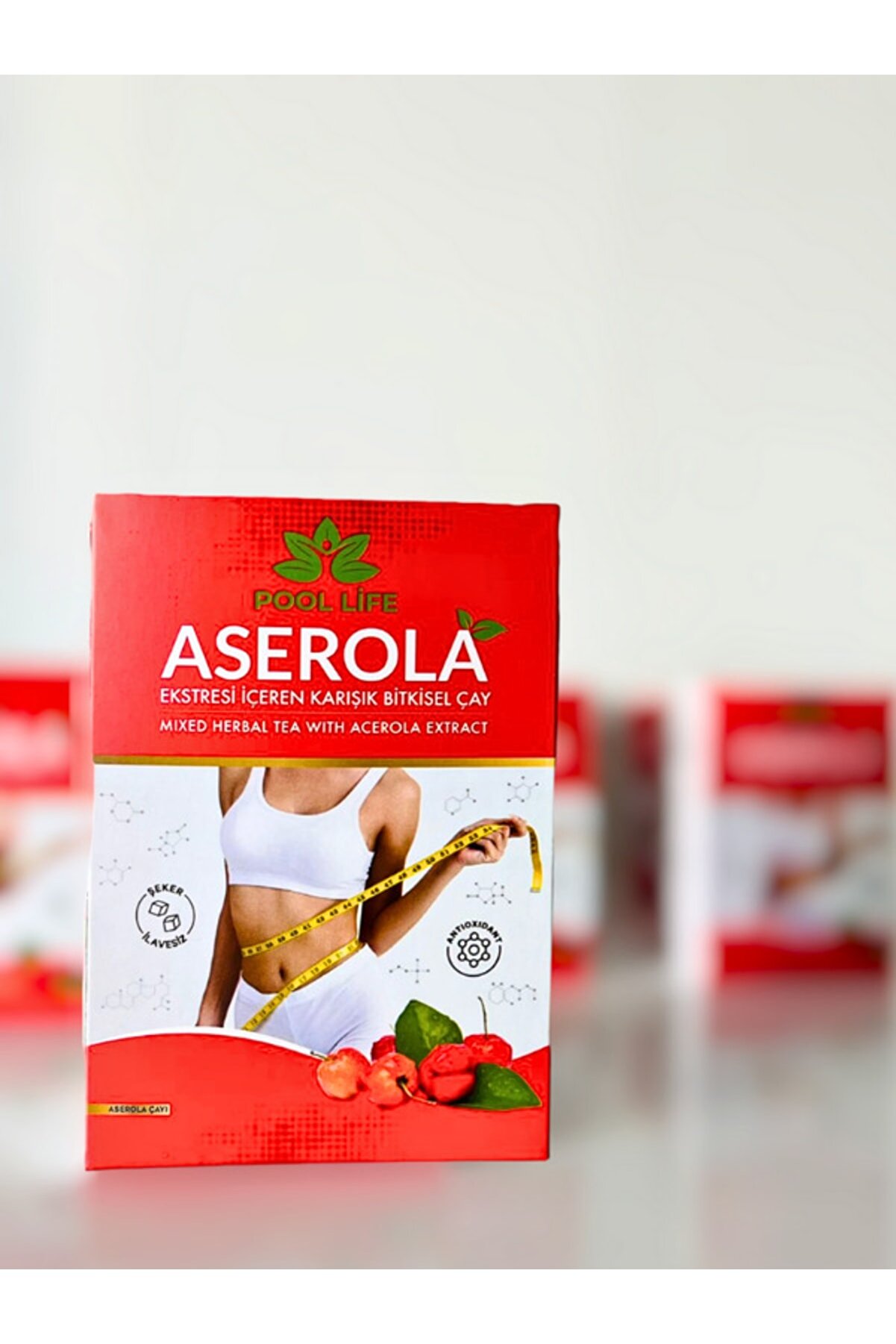 Aserola Tozu Aserola Ekstresi̇ Içeren Karışık Bi̇tki̇ Çayı 42Li̇ Süzen Poşet