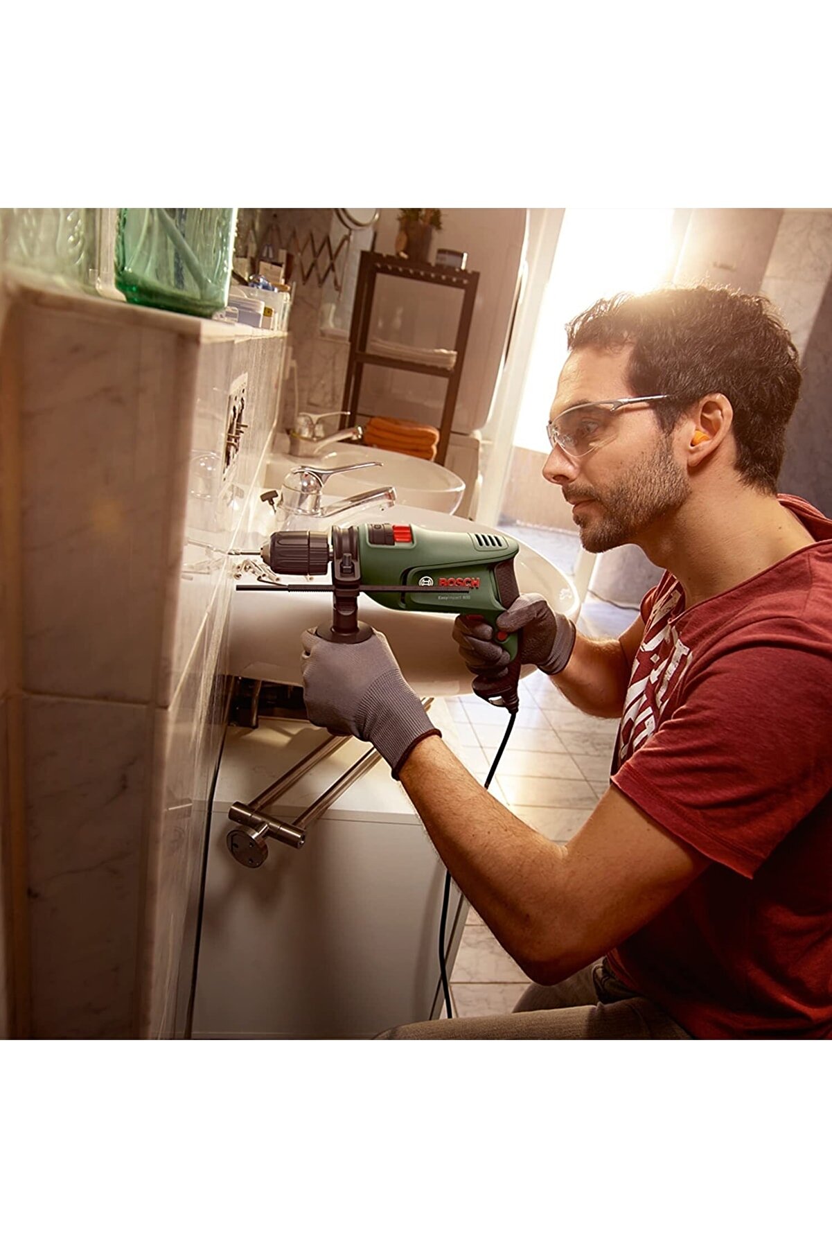 Spi̇ral Taşlama Maki̇nesi̇ 750 Watt 115Mm Si̇pral + Darbeli̇ Matkap 600 Watt