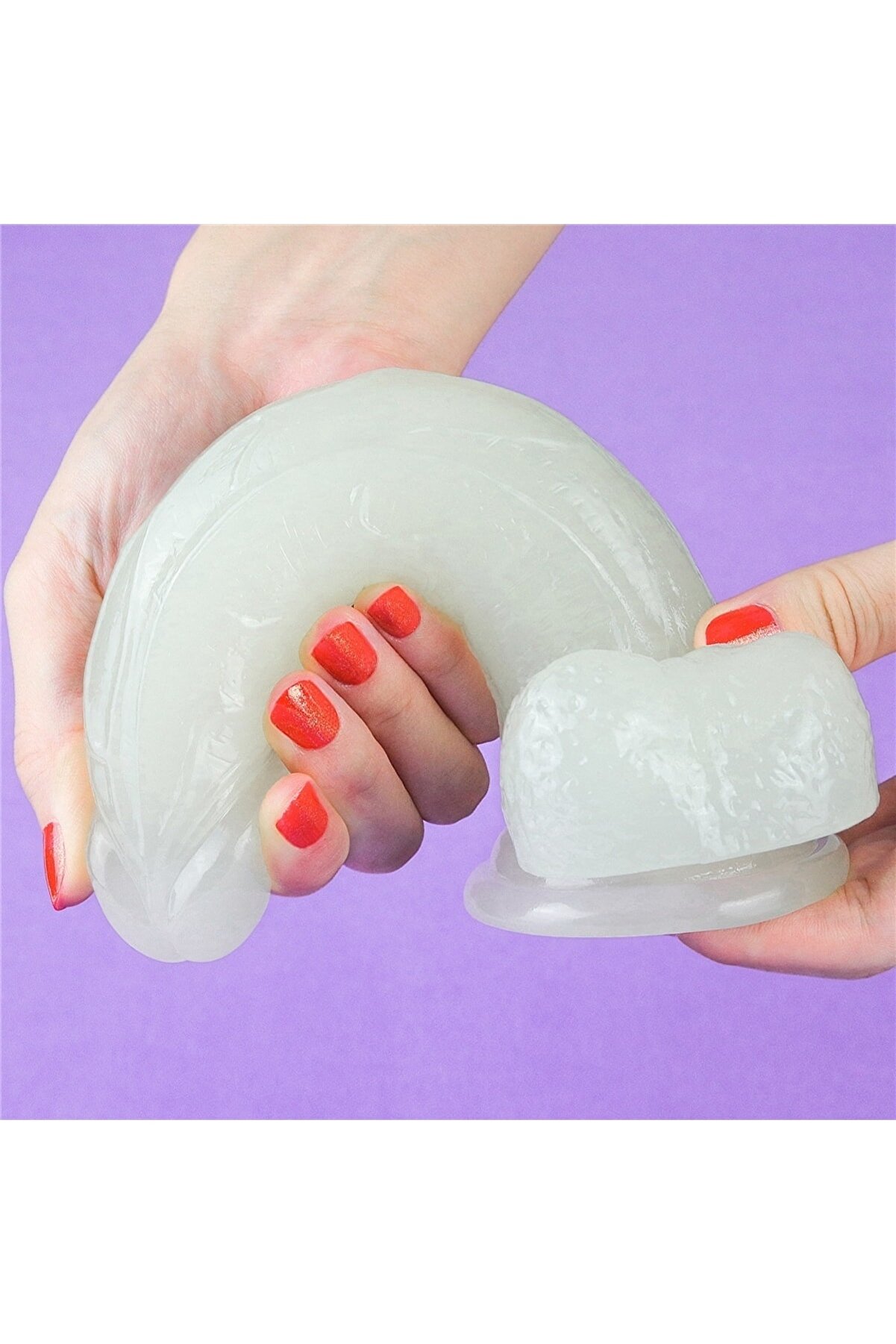 Meyrabest 7.5   Lumi̇no Play Fosforlu Yapay Di̇ldo