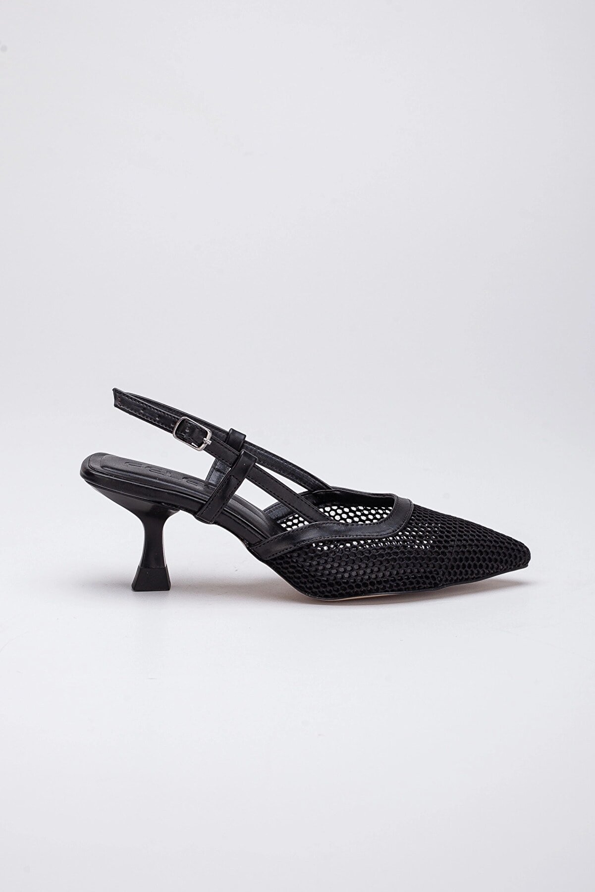 Lumi̇s Shoes Kadın Si̇yah Fi̇leli̇ Topuklu Ayakkabı