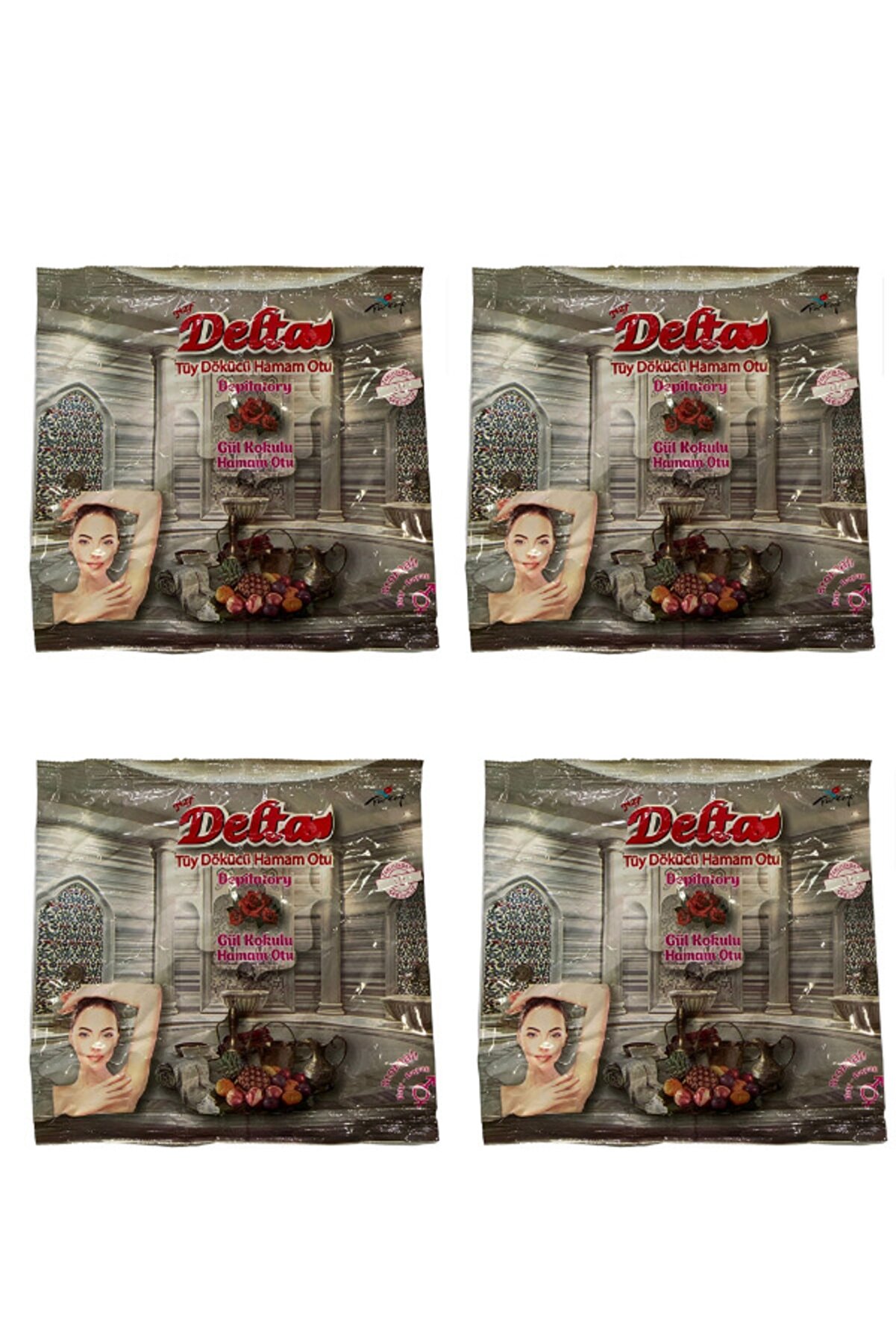 DELTAA Delta Hamam Otu Tozu 150 G 4 Adet