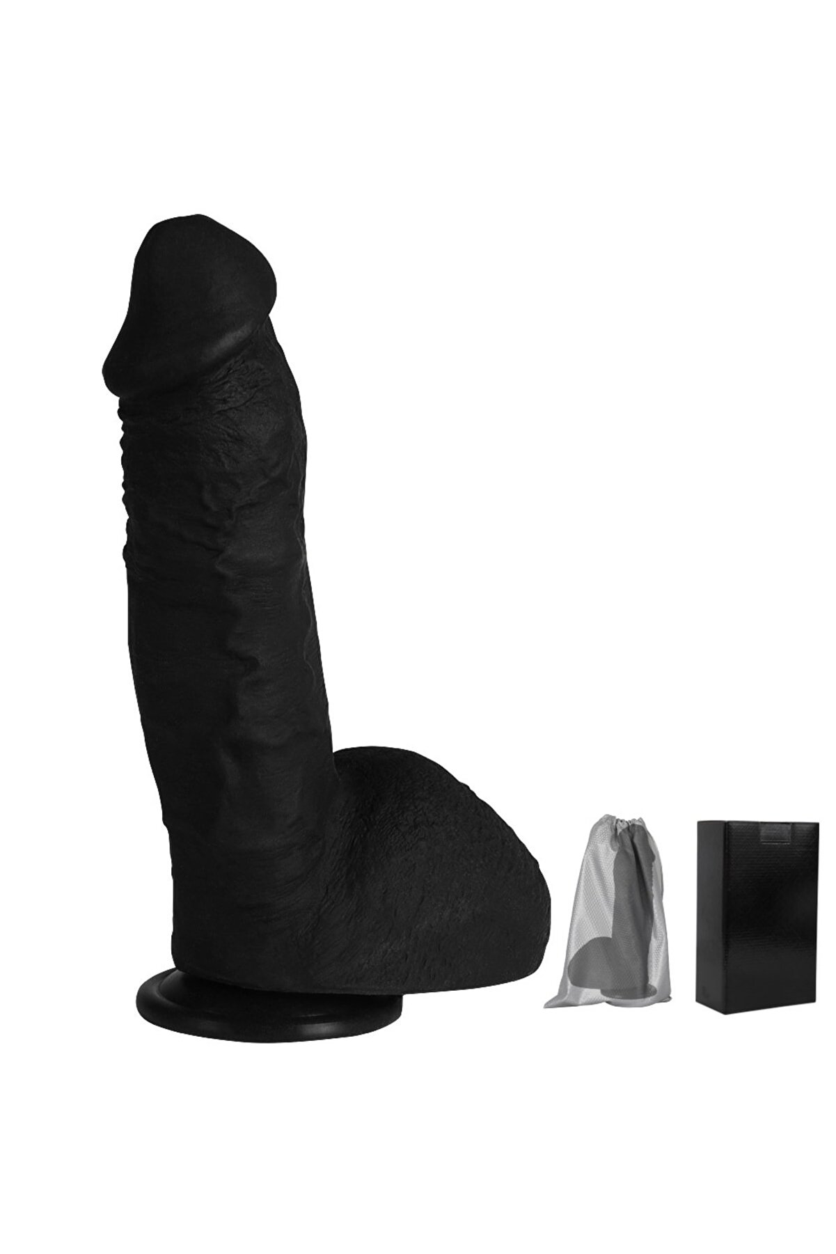 Meyrabest Han Di̇esel 23 Cm Kalın Reali̇sti̇k Zenci̇ Peni̇s Di̇ldo