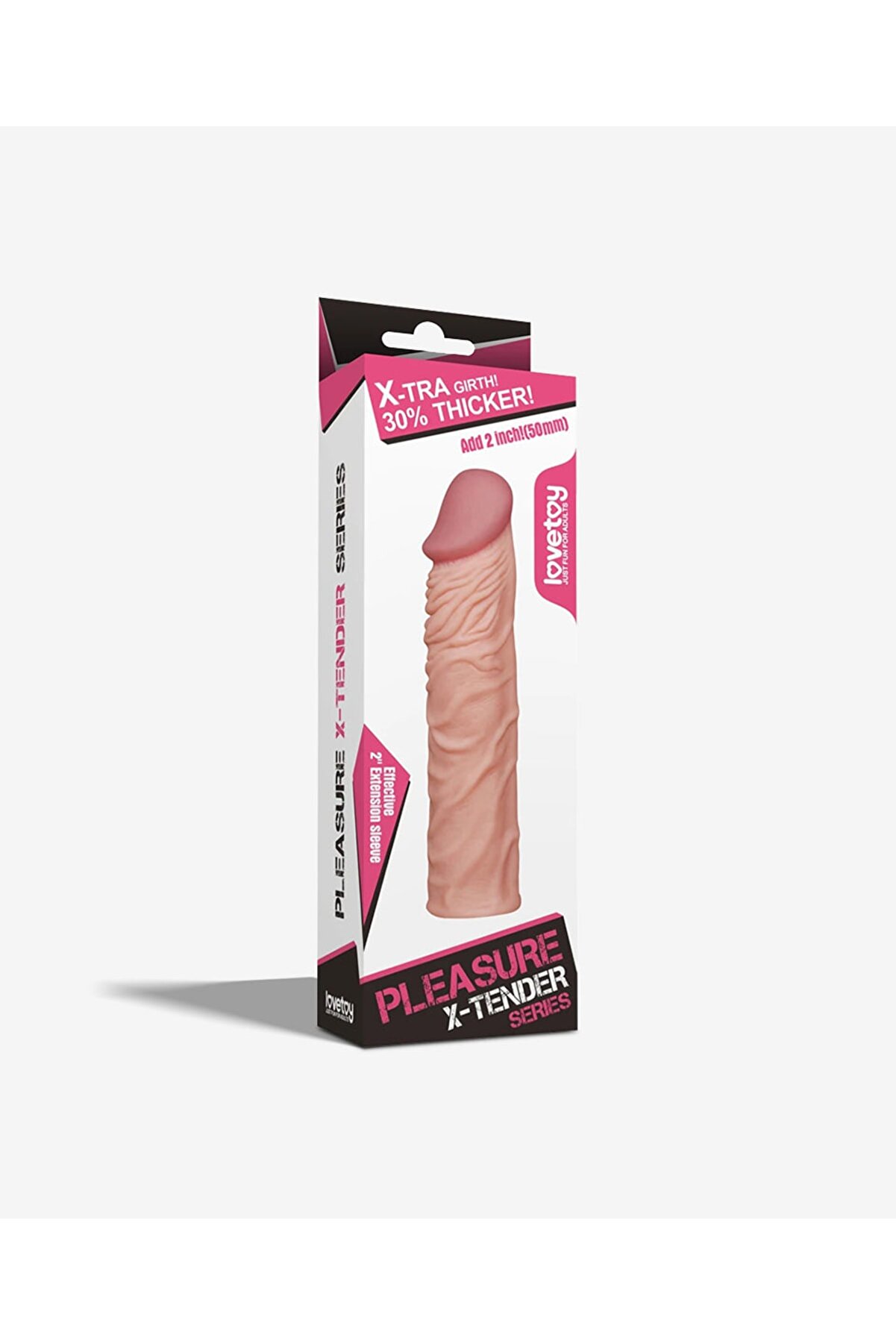 Lovetoy Reali̇sti̇k Peni̇s Kılıfı - 5 Cm Uzatmalı