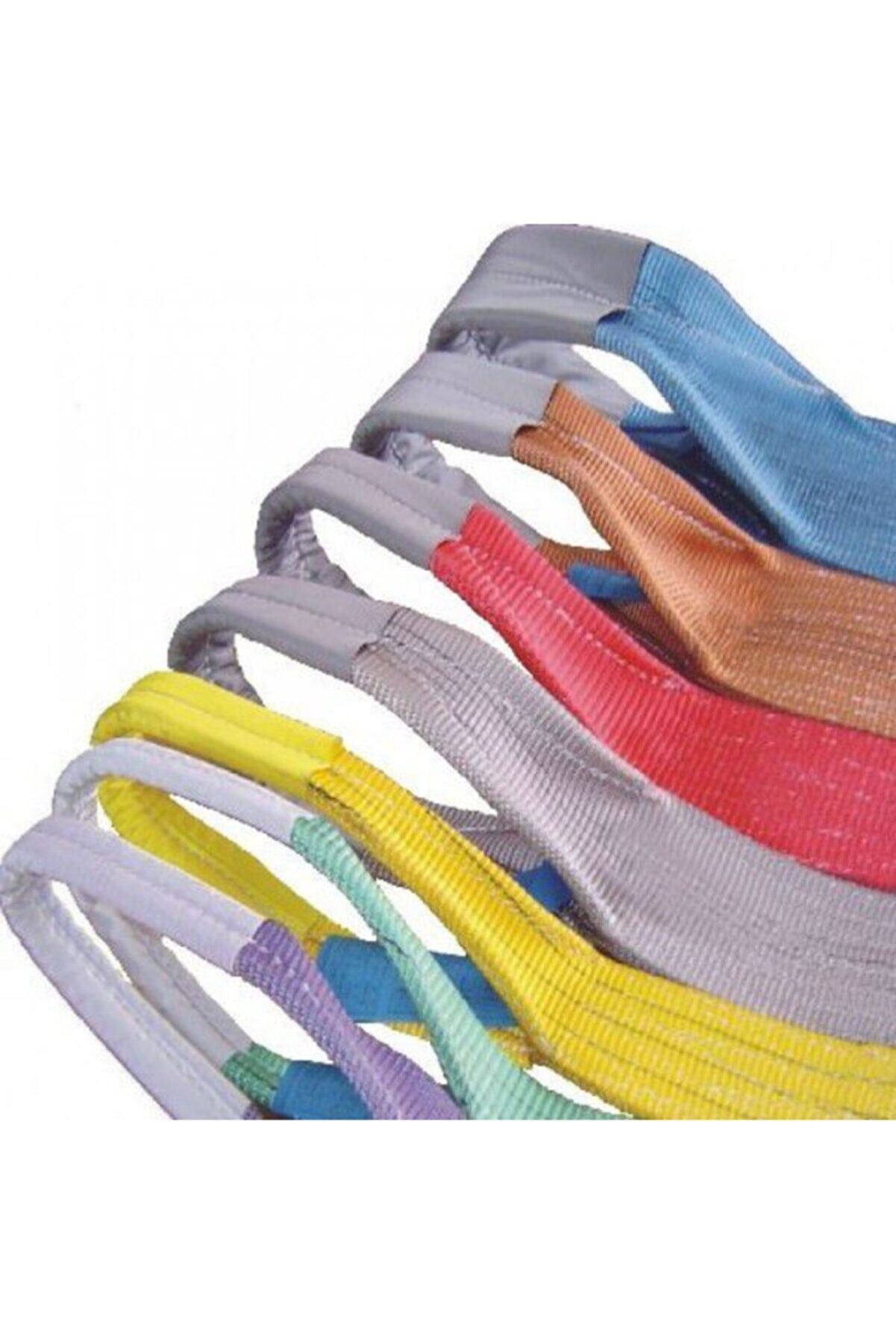 Polyester Sapan Çeki̇ Halatı Yük Araç Çekme Halat Bez 3 Ton 3 Metre