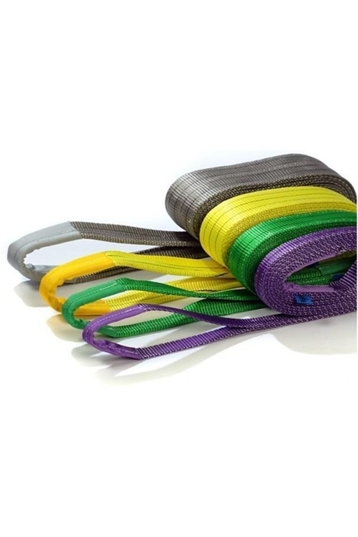 Polyester Sapan Çeki̇ Halatı Yük Araç Çekme Halat Bez 3 Ton 3 Metre