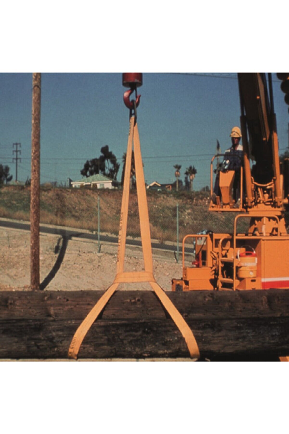 Polyester Sapan Çeki̇ Halatı Yük Araç Çekme Halat Bez 3 Ton 3 Metre