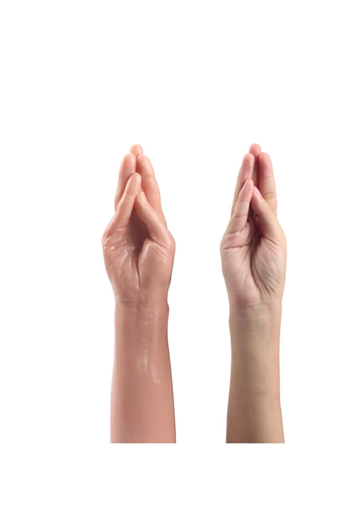 Meyrabest Lovetoy Ki̇ng Si̇ze Reali̇sti̇c Magi̇c Hand Huge El-Kol Di̇ldo 35 Cm
