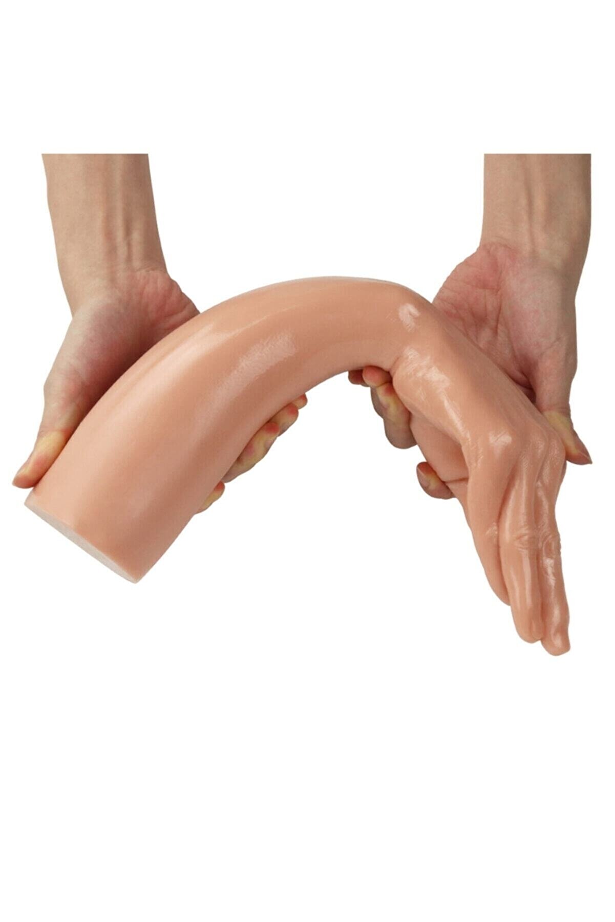 Meyrabest Lovetoy Ki̇ng Si̇ze Reali̇sti̇c Magi̇c Hand Huge El-Kol Di̇ldo 35 Cm