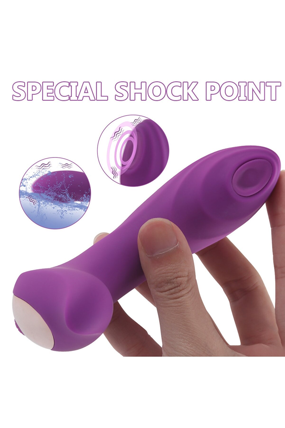 Quangdong Xi̇se Toys Becky 10 Modlu Gi̇yi̇lebi̇li̇r Darbeli̇ Vi̇brat&ouml;r