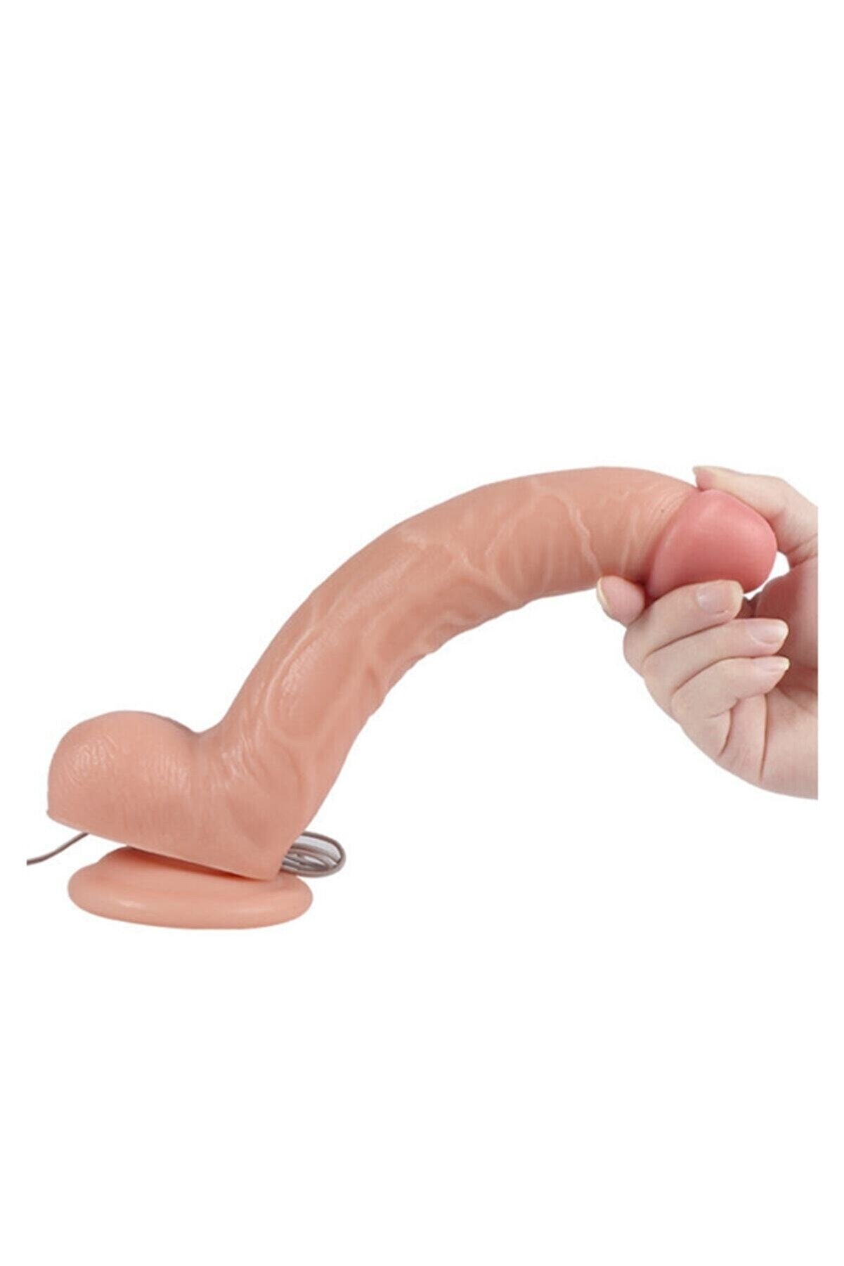 Erox Di̇ldo Seri̇es Opti̇mus 27 Cm Belden Bağlamalı Reali̇sti̇k Vi̇brat&ouml;r