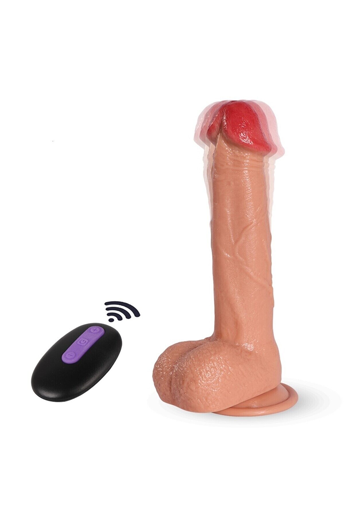Erox Sean Uzaktan Kumandalı 20 Mod Ti̇treşi̇mli̇ Reali̇sti̇k Peni̇s Vi̇brat&ouml;r
