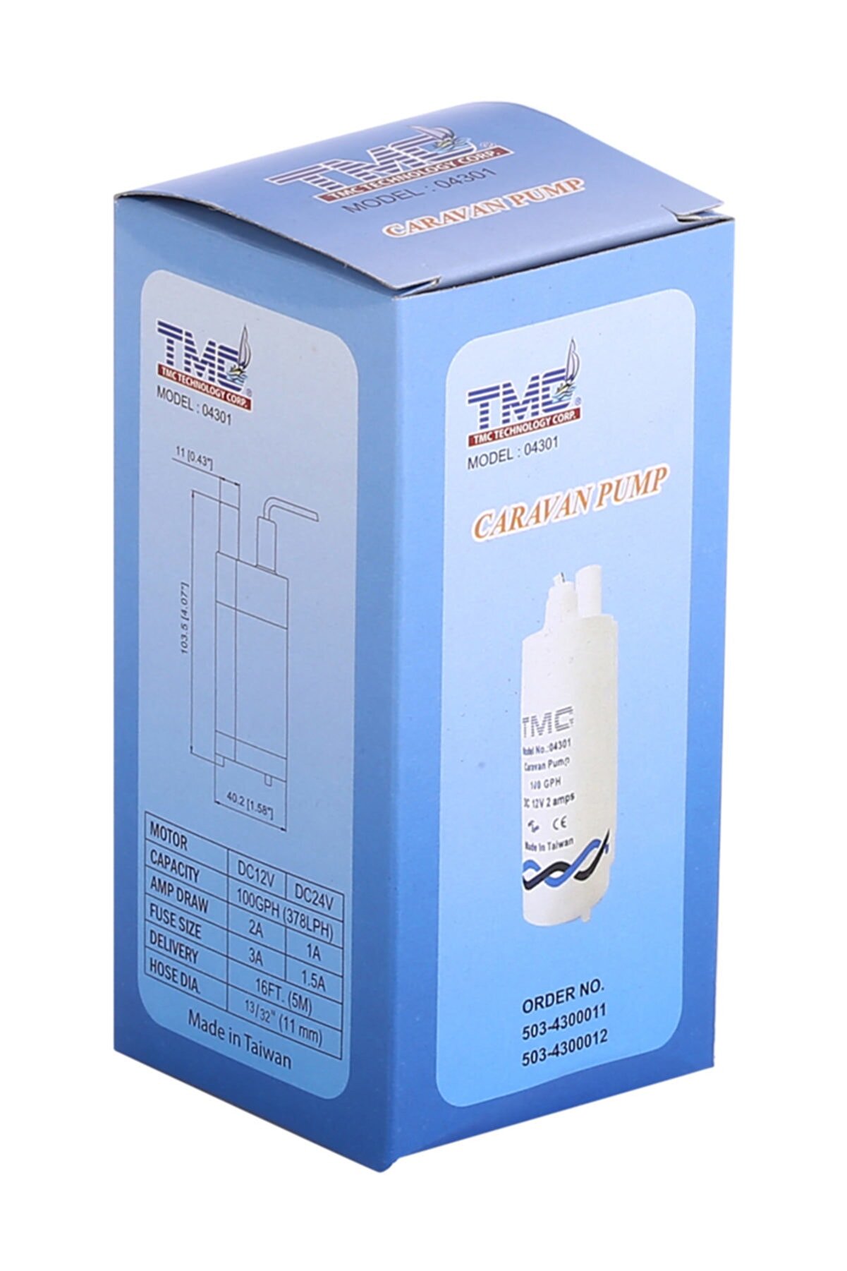 Tmc Karavan Su Mazot Pompası 24 Vdc