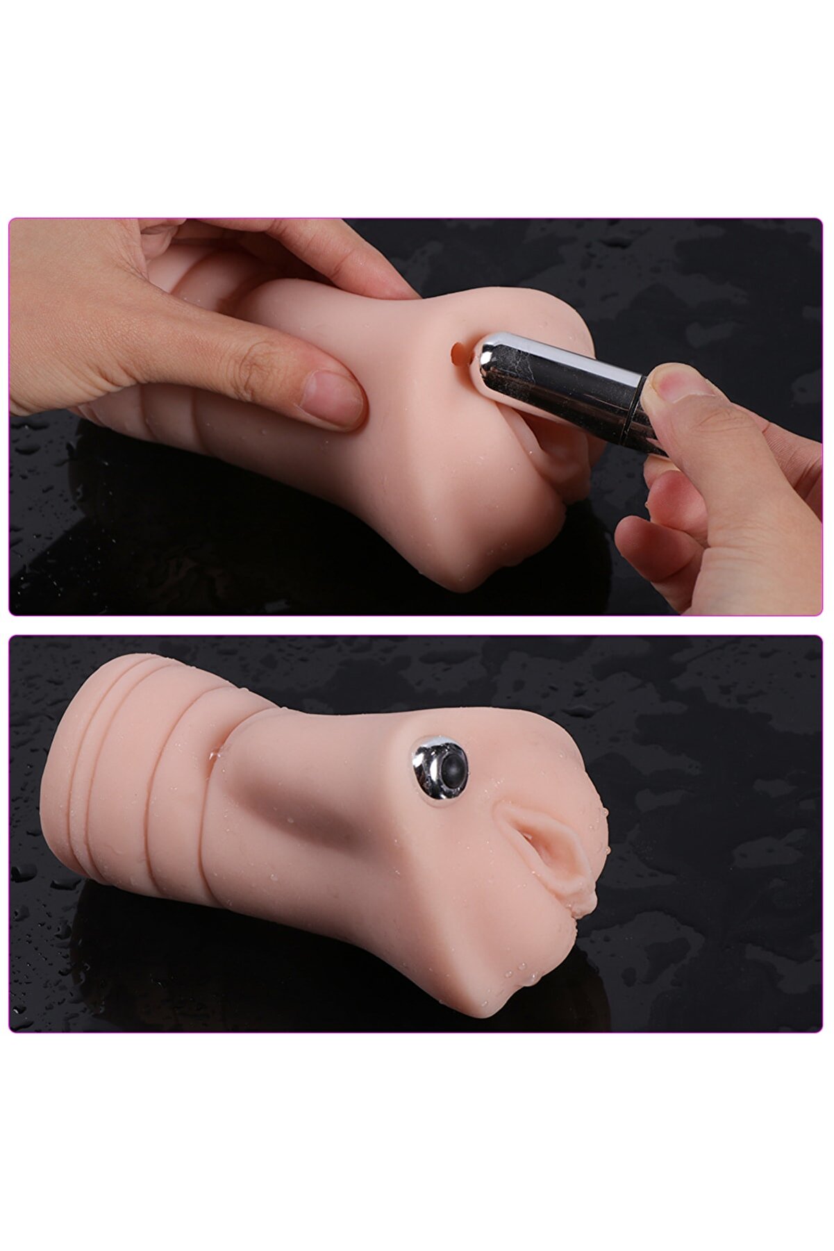 Erox Martha Vagi̇na Shape Pocket Pussy Wi̇th Bullet Mast&uuml;rbat&ouml;r