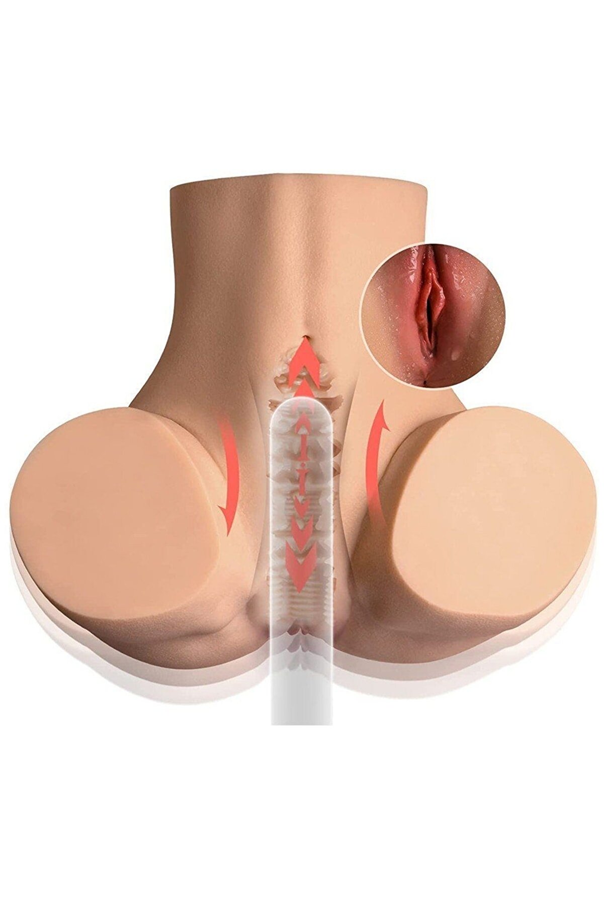 Erox Gi̇na Ass Wi̇th Telescopi̇c Extrusi̇on Functi̇on Mast&uuml;rbat&ouml;r