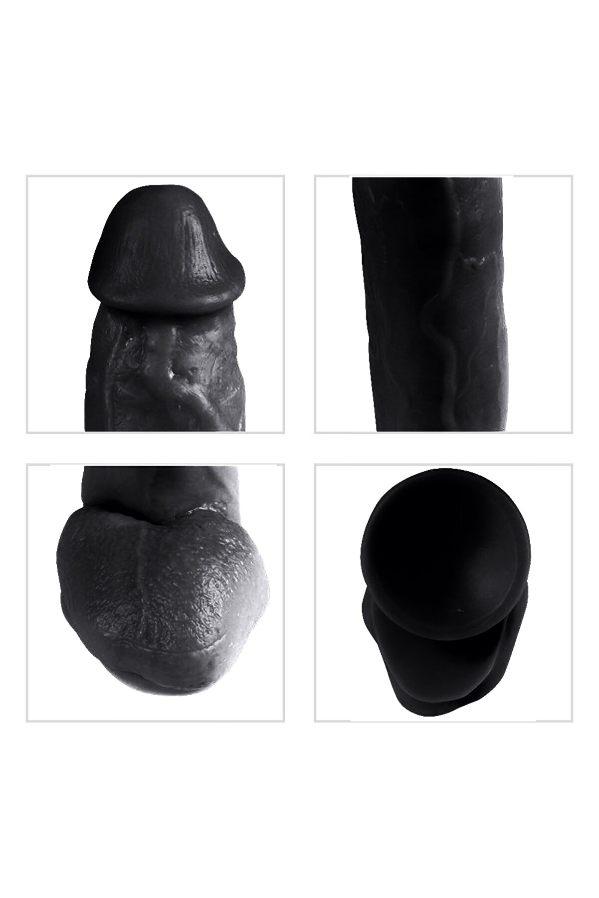 Meyrabest Blade Master 29,5 Cm Reali̇sti̇k Zenci̇ Peni̇s Di̇ldo